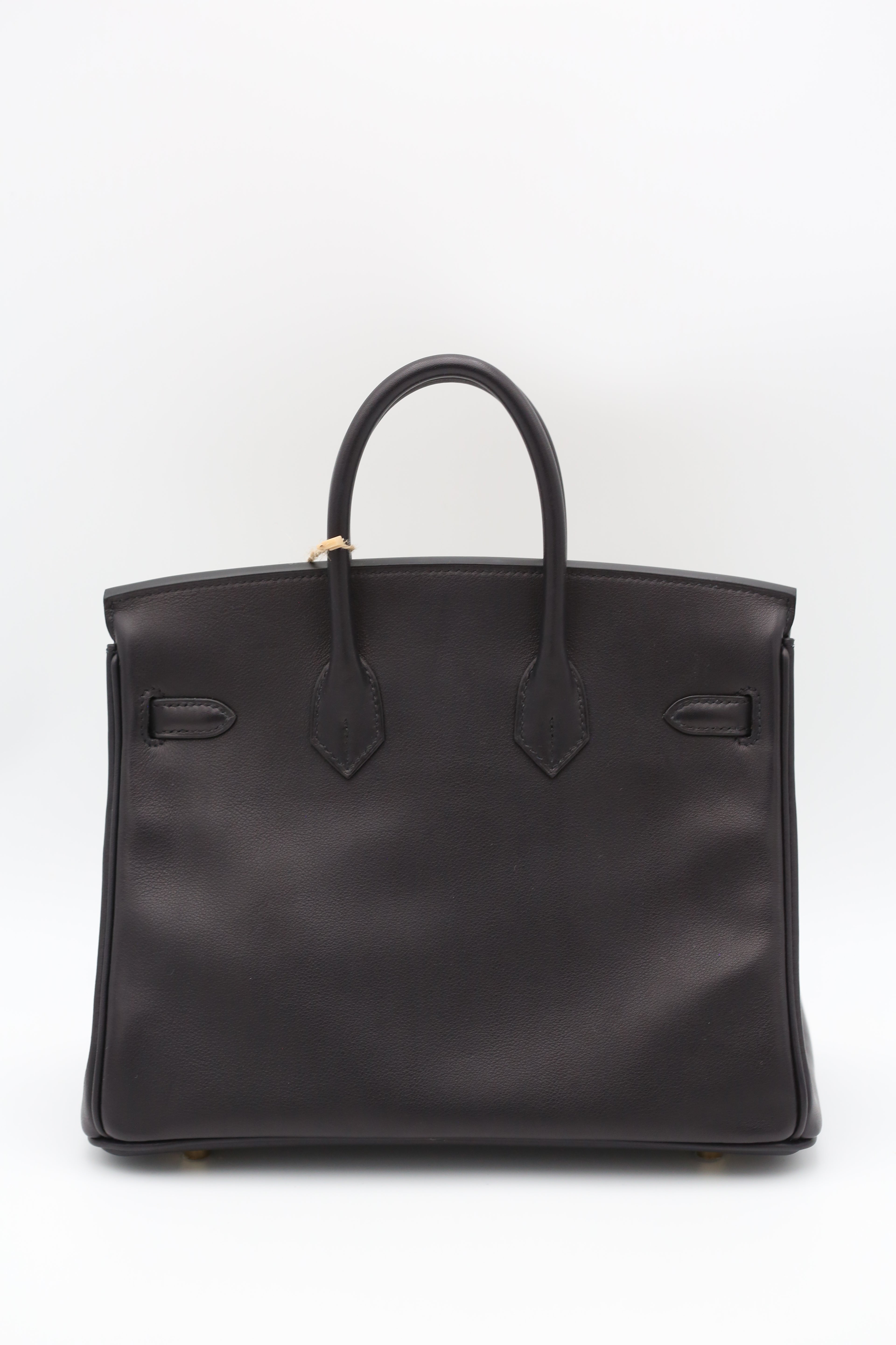 HERMÈS Birkin 25 Noir Valupto