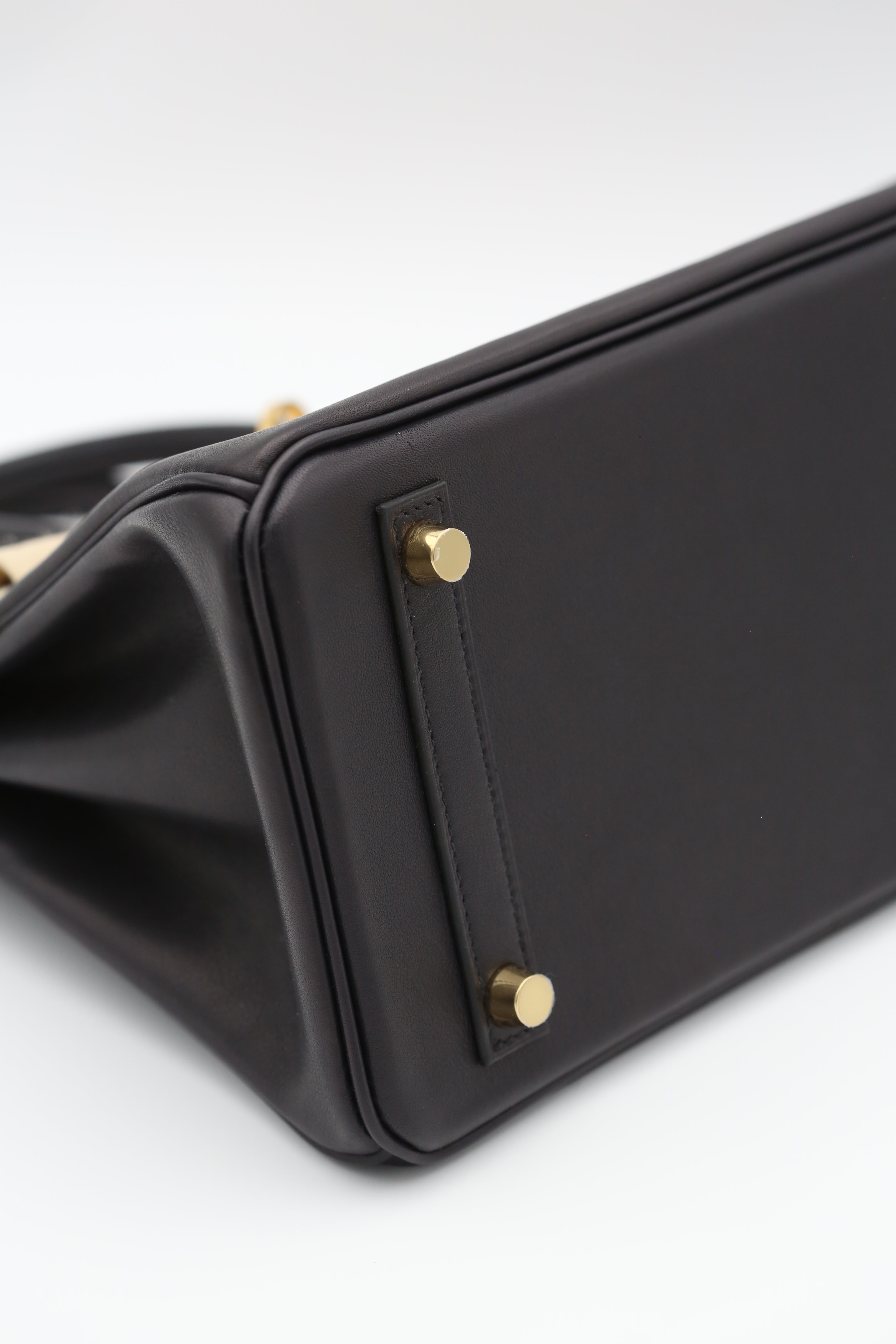 HERMÈS Birkin 25 Noir Valupto