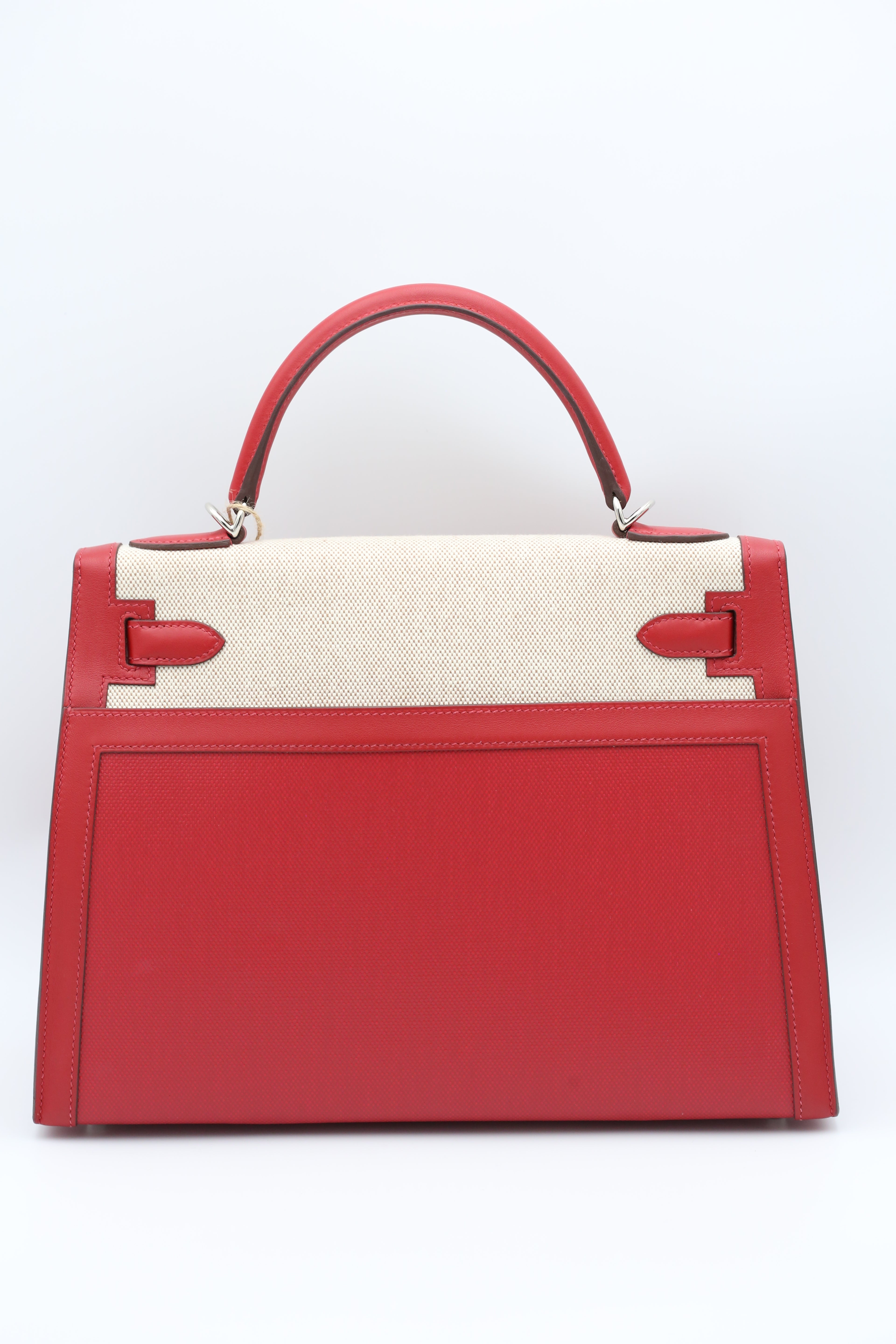 HERMÈS Kelly 32 Silver