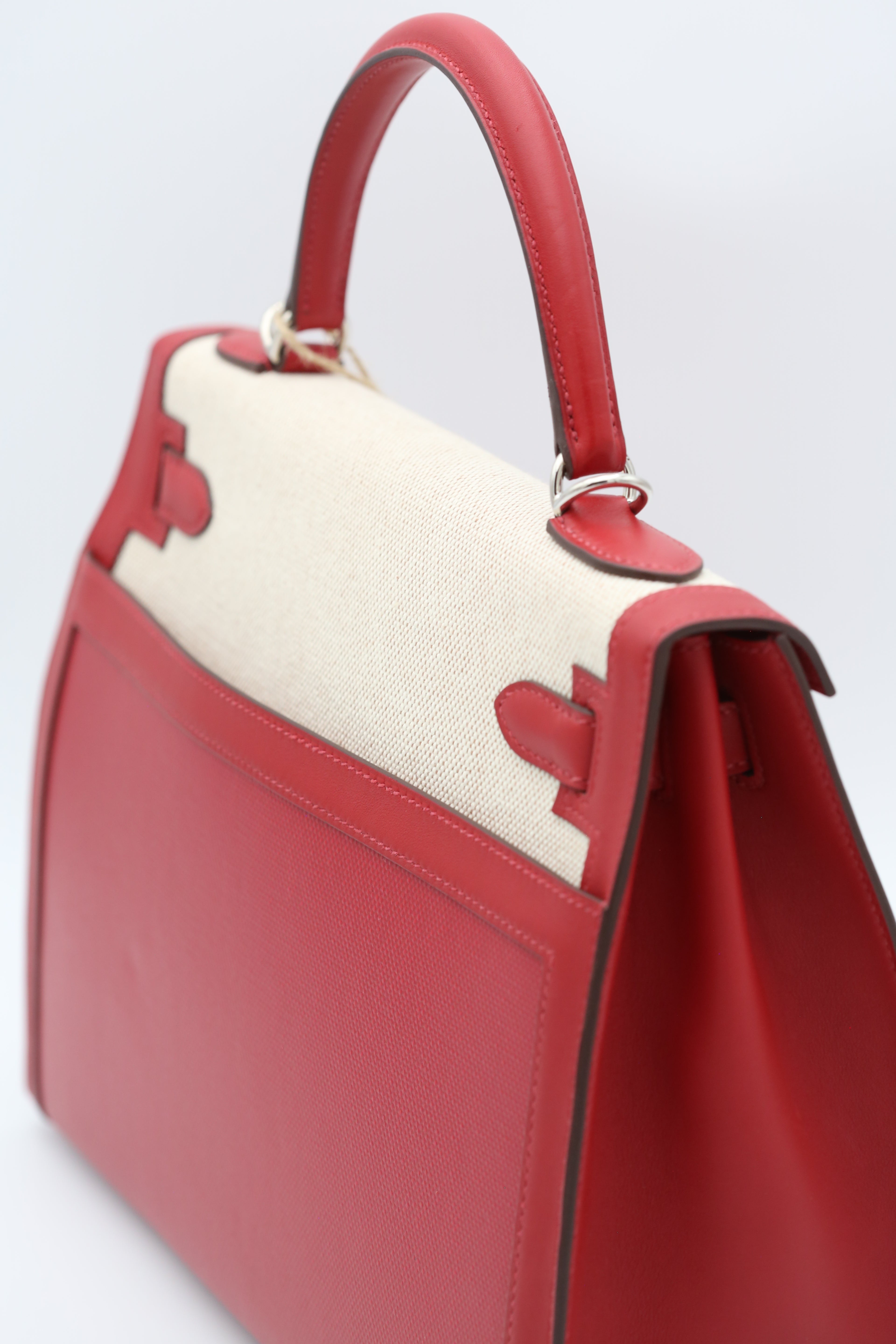 HERMÈS Kelly 32 Silver