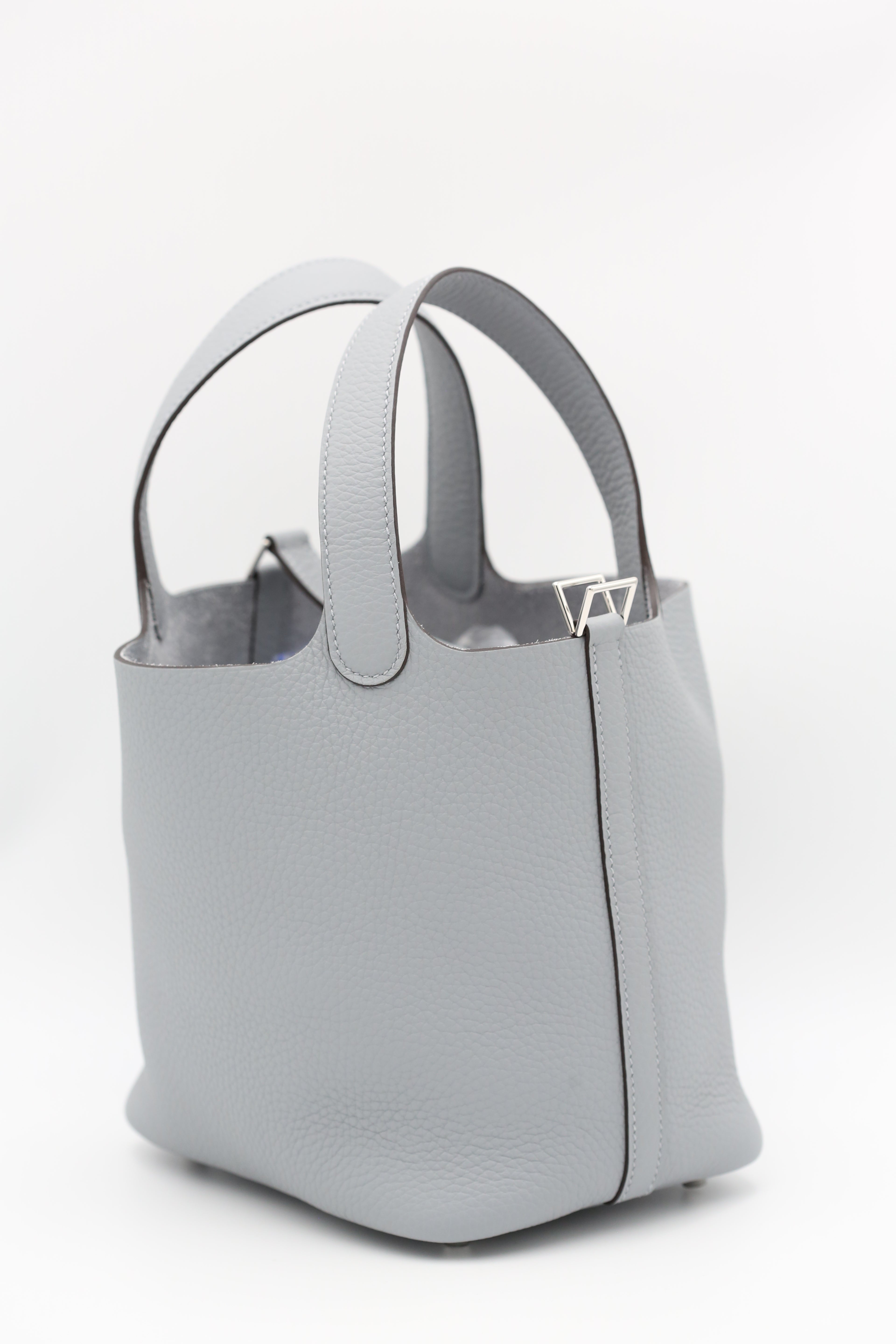 HERMÈS Picotin 18 Gris Pantin Gold