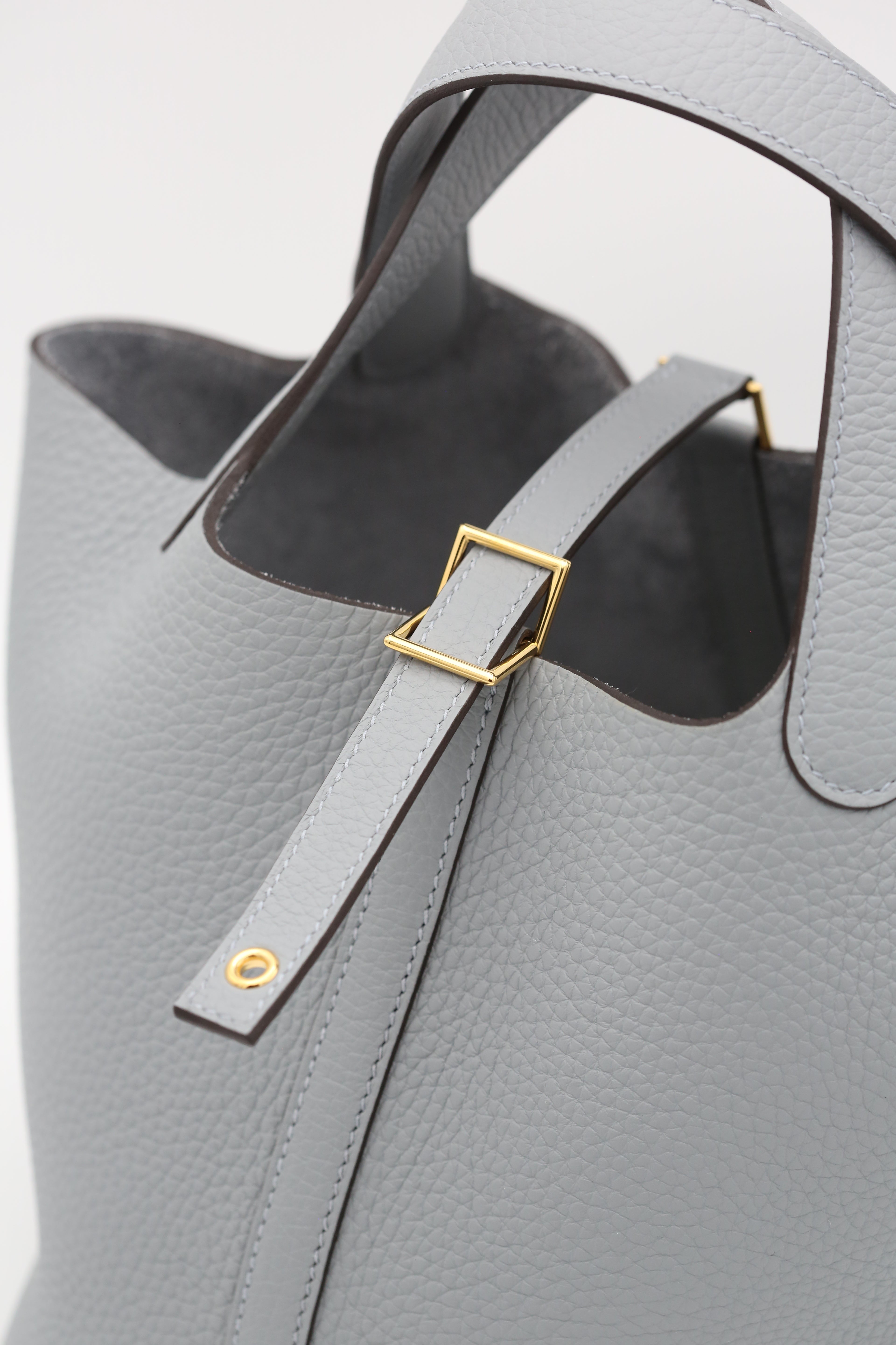 HERMÈS Picotin 18 Gris Pantin