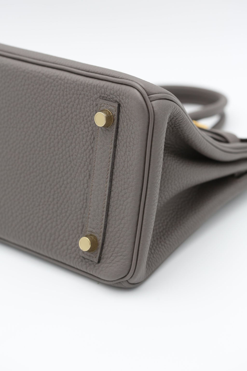 HERMÈS Birkin 25 Etain Gold