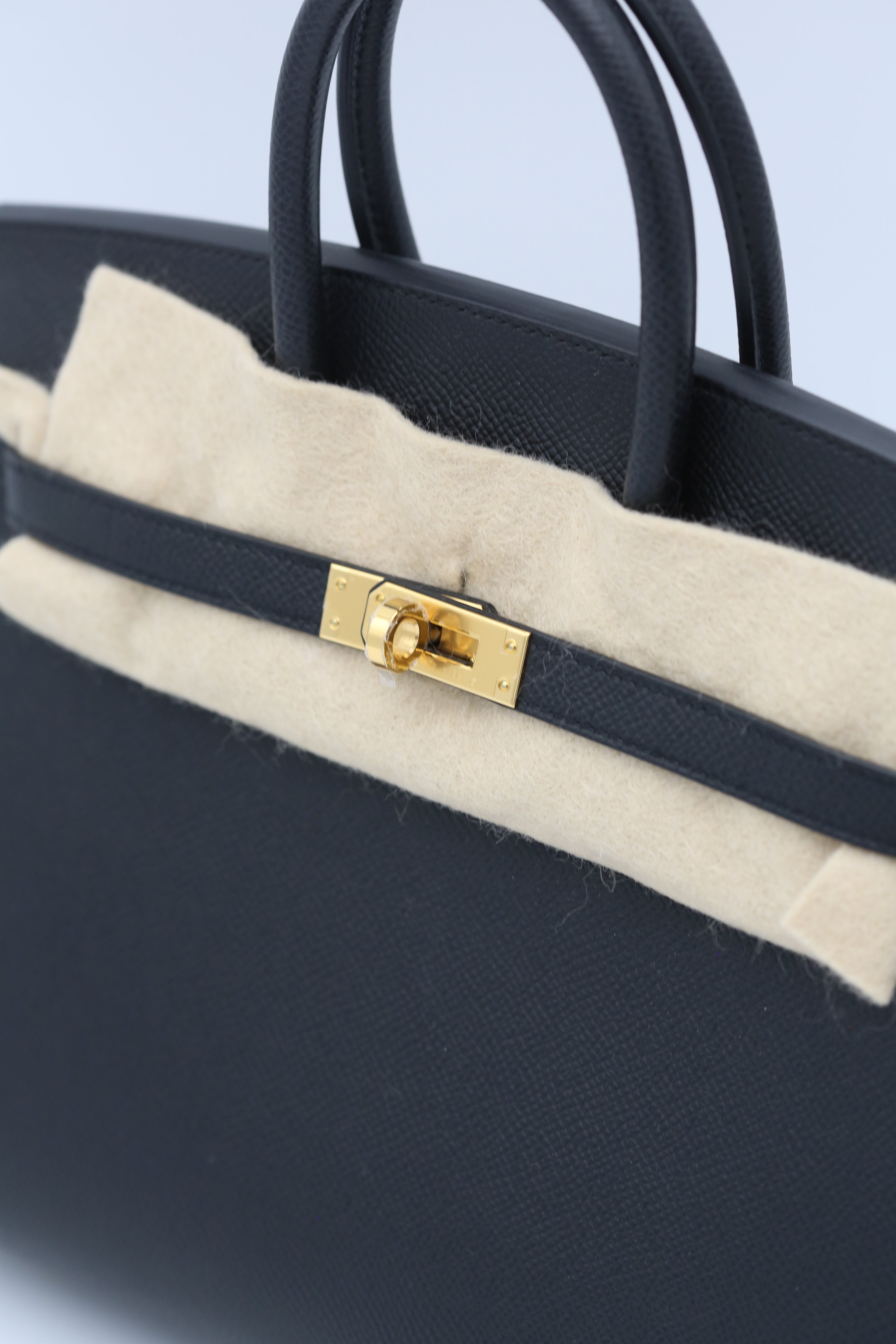 HERMÈS Birkin 25 Epsom Gold