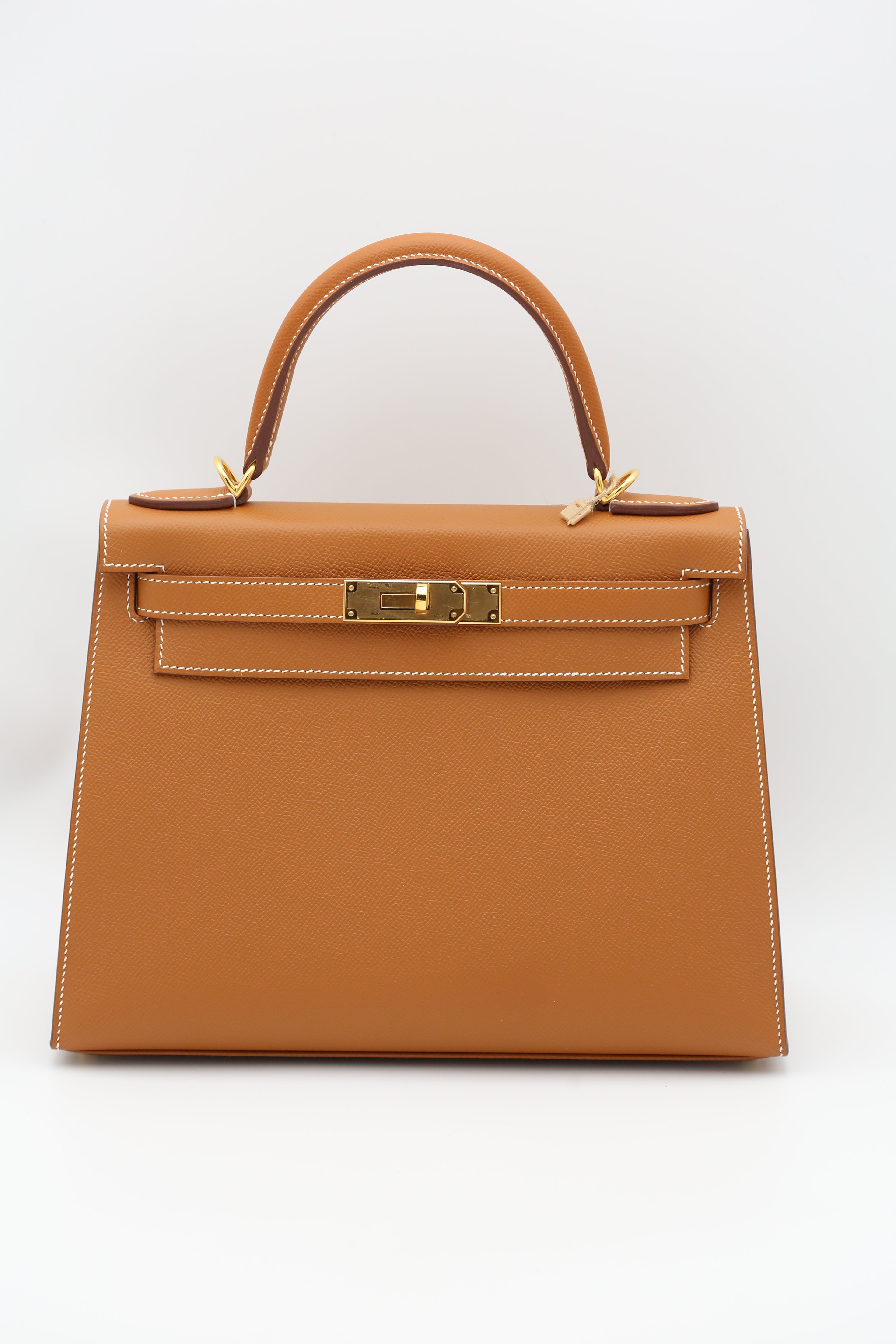 HERMÈS Kelly 28 Gold Epsom