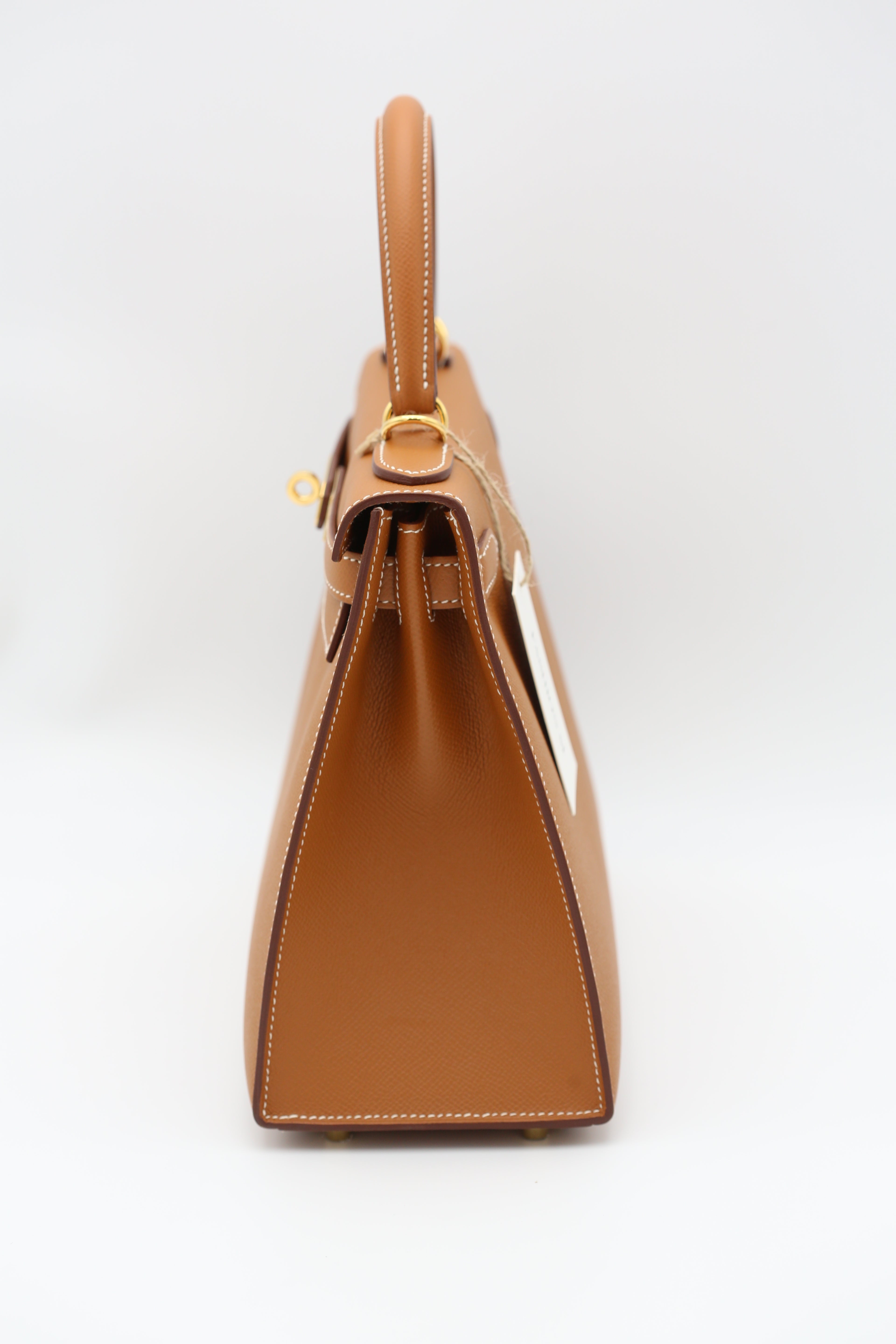 HERMÈS Kelly 28 Gold Epsom