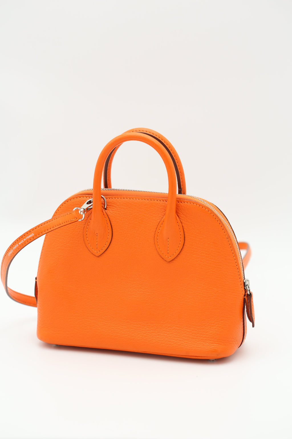 HERMÈS Mini Bolide orange