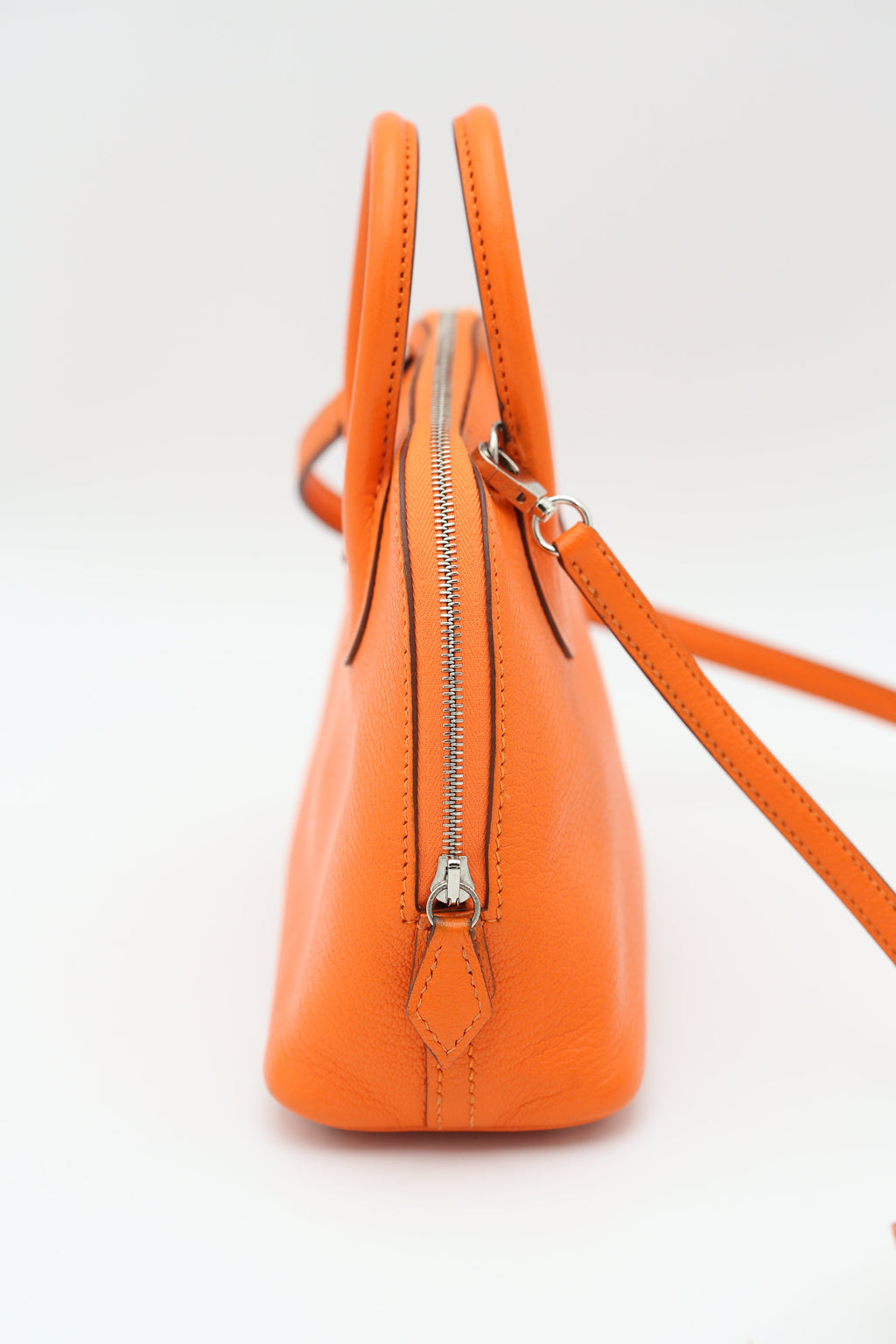 HERMÈS Mini Bolide orange