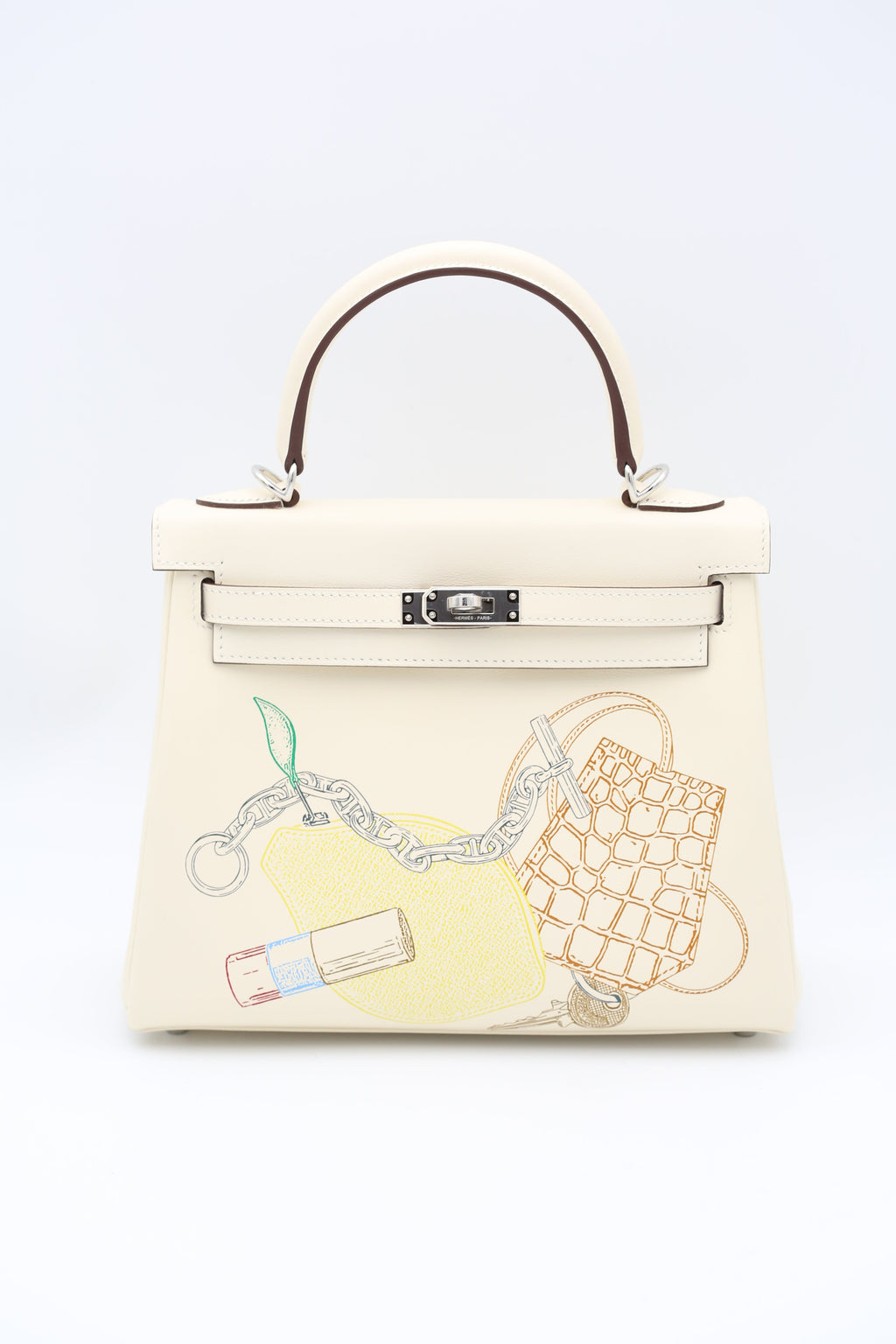 HERMÈS Kelly 25 in and out