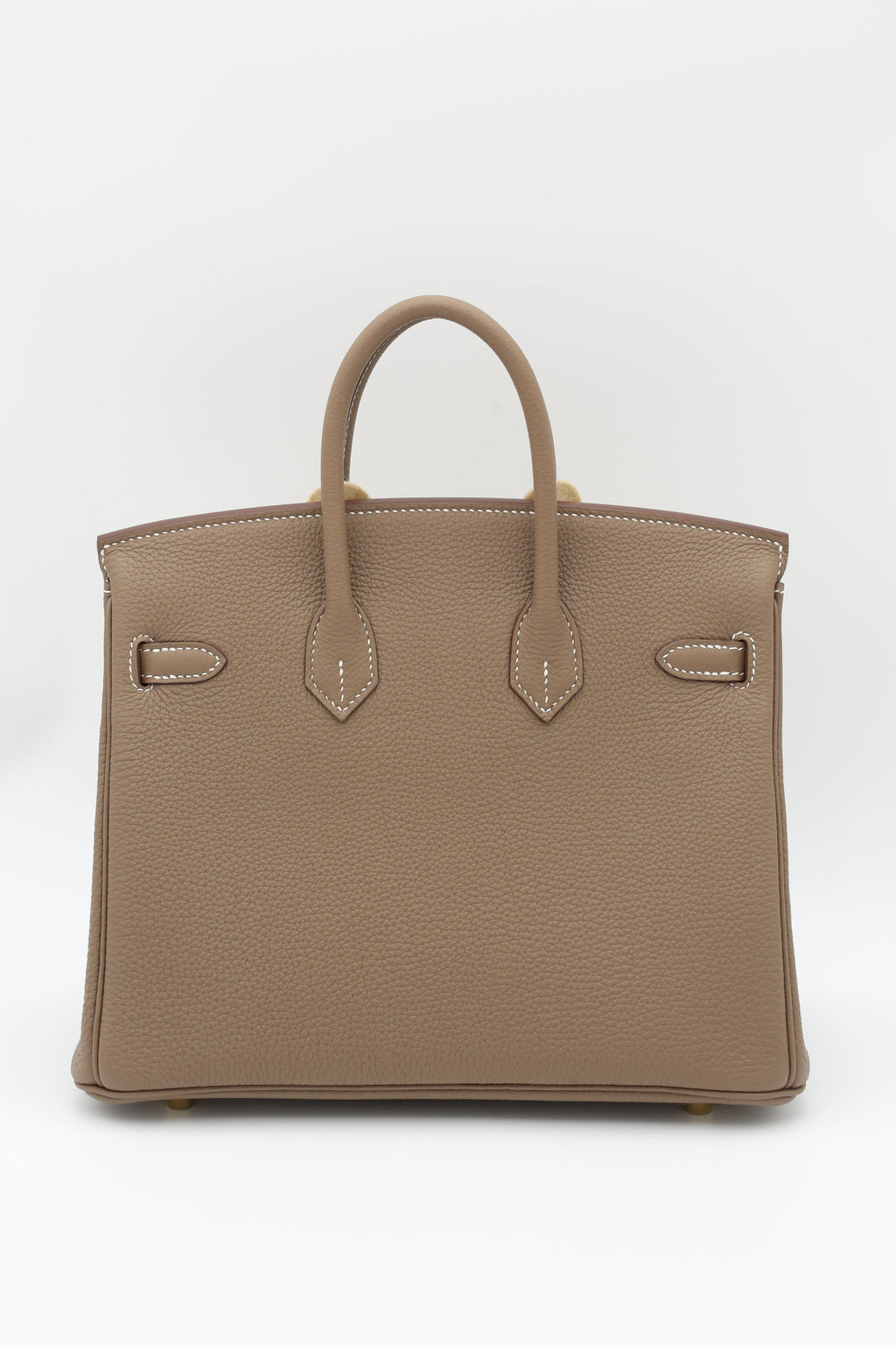 HERMÈS Birkin 25 Etoupe Gold