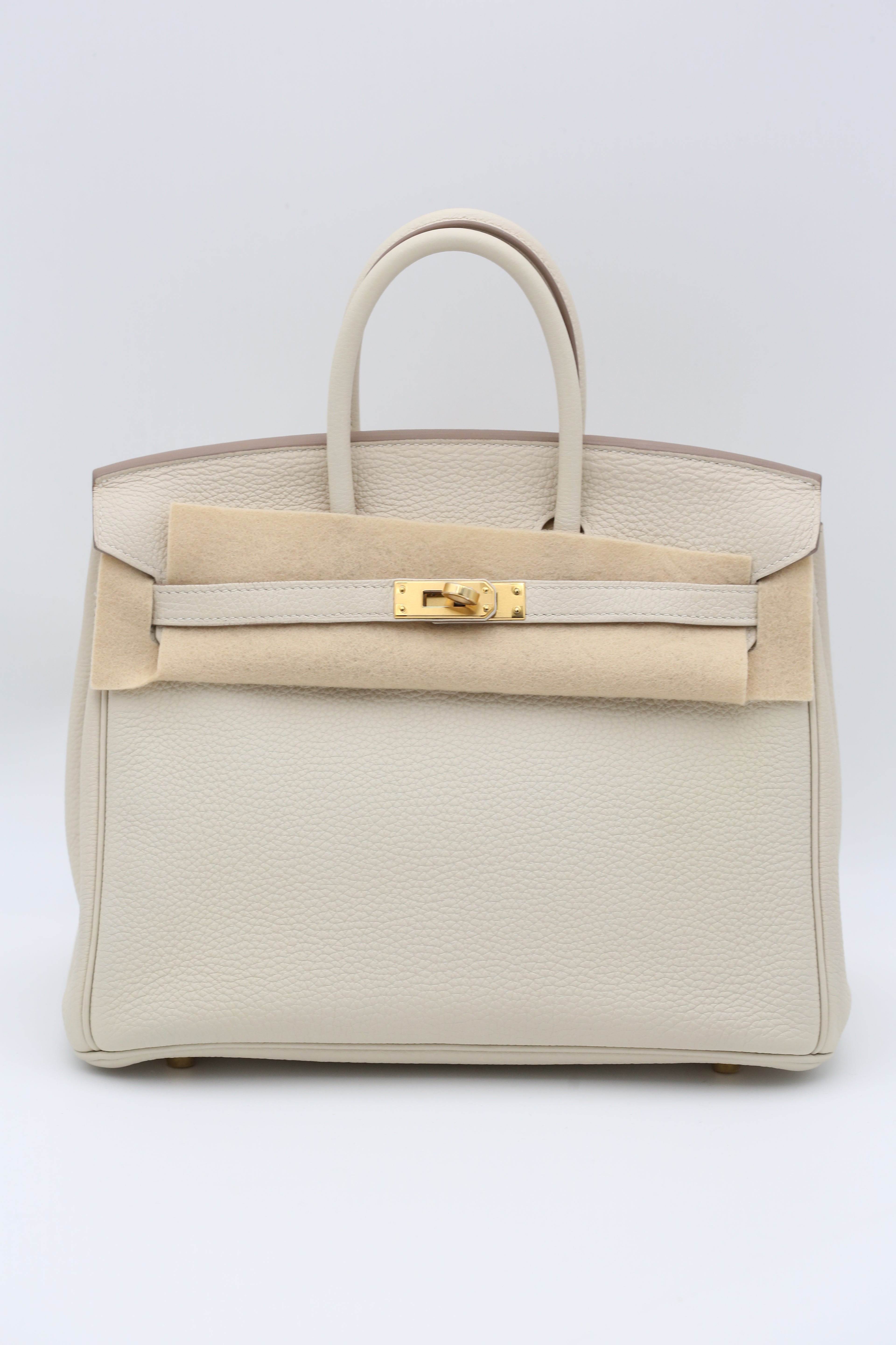 HERMÈS Birkin 25 Carie Gold