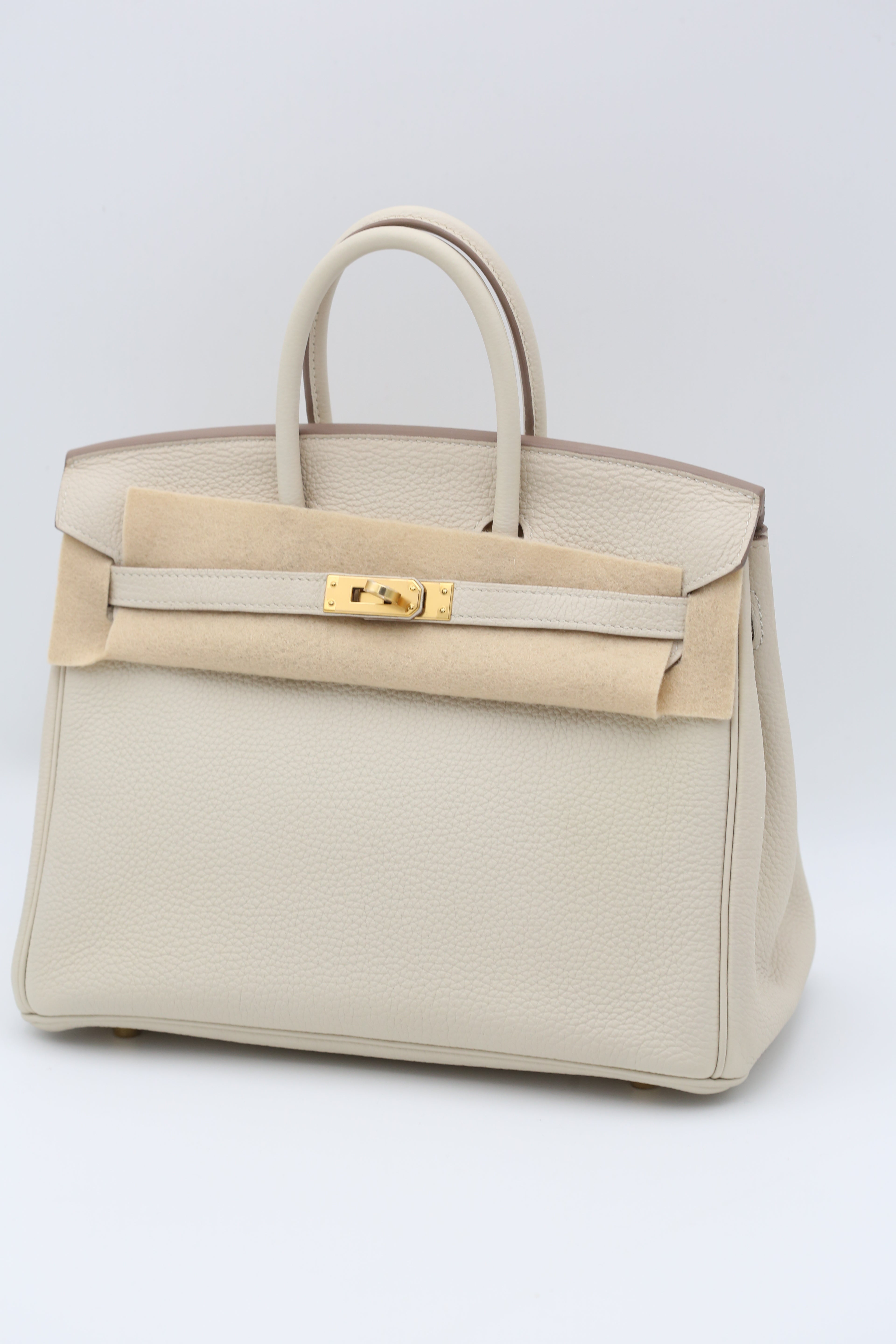 HERMÈS Birkin 25 Carie Gold