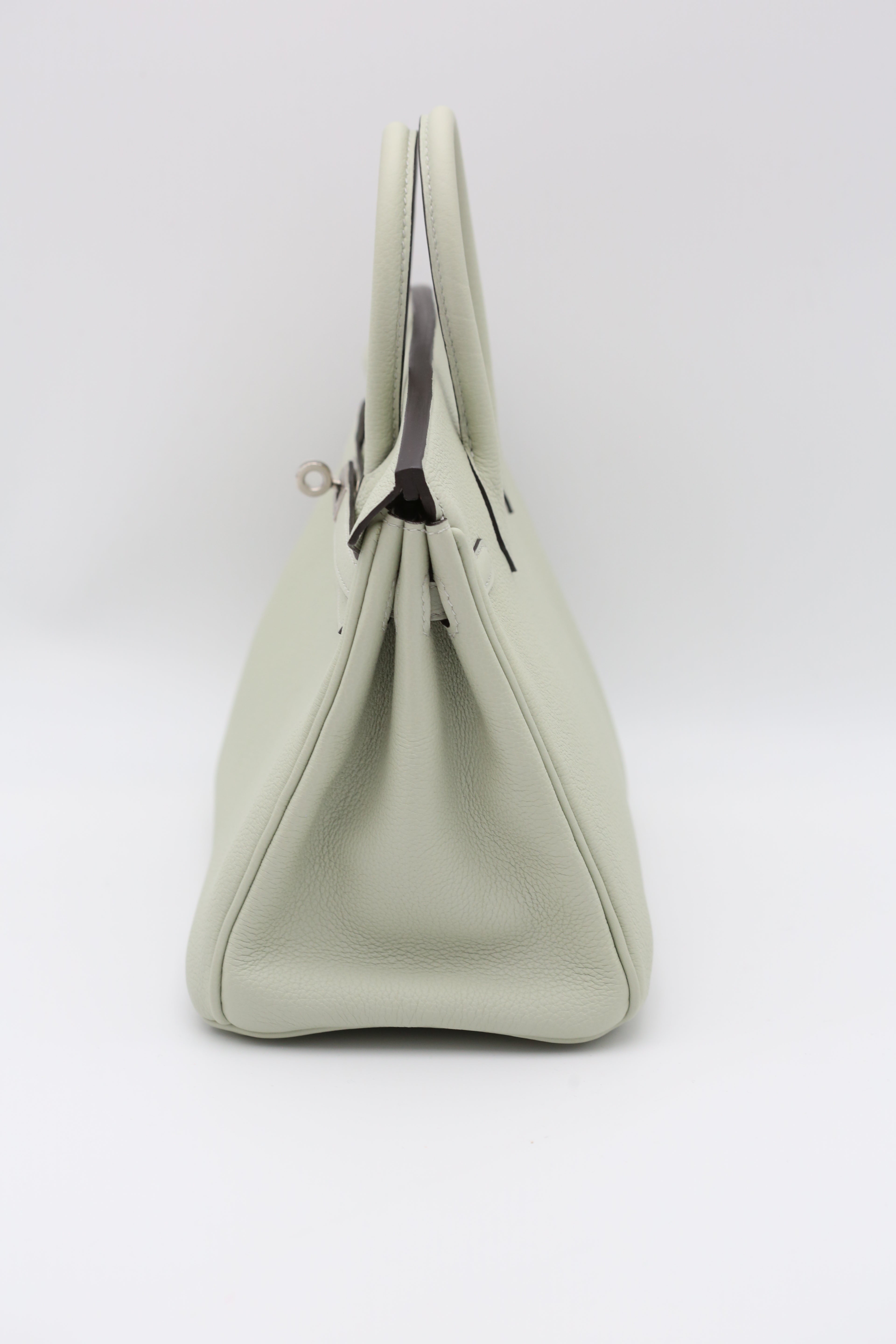 HERMÈS Birkin 25 Gris Neve