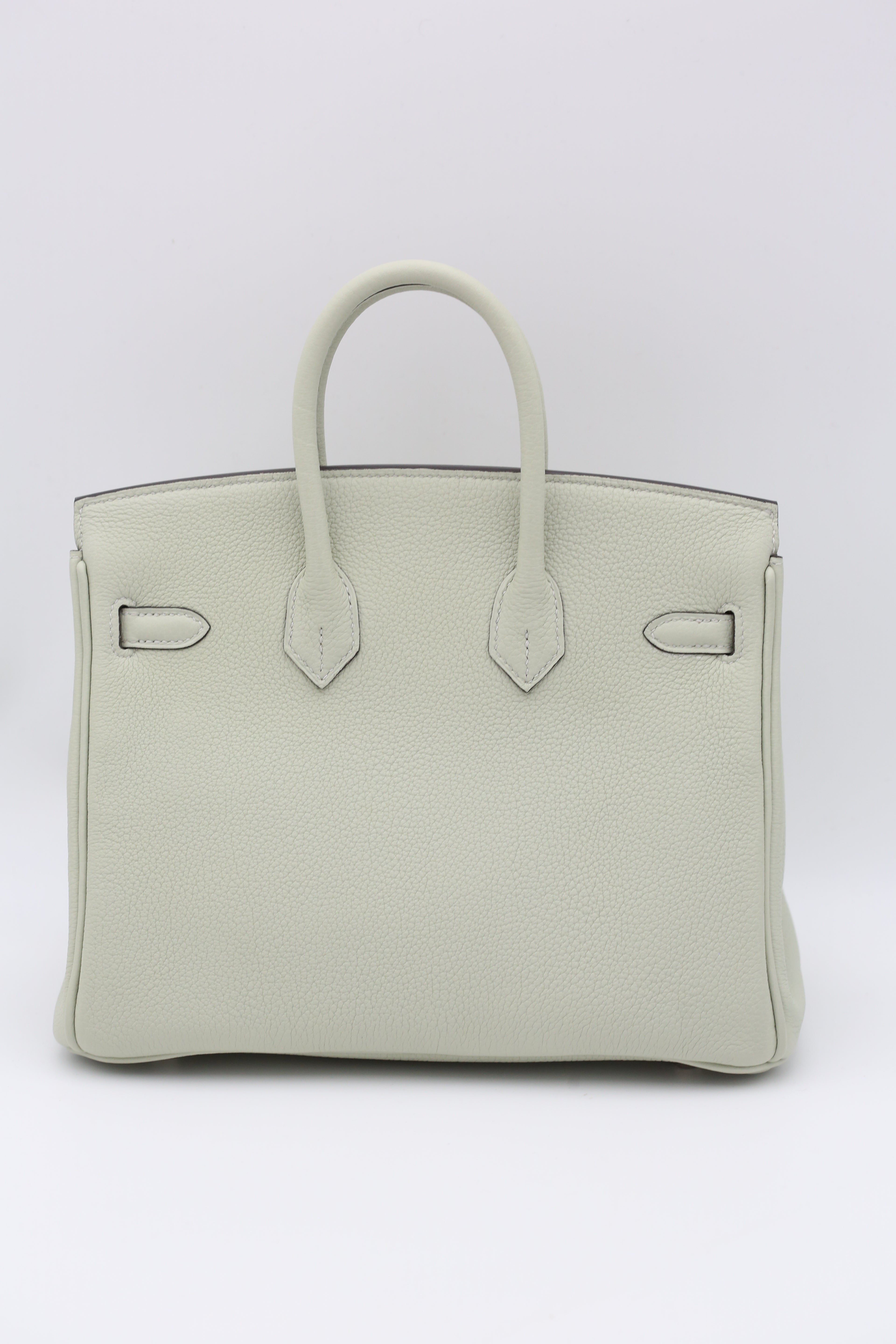 HERMÈS Birkin 25 Gris Neve
