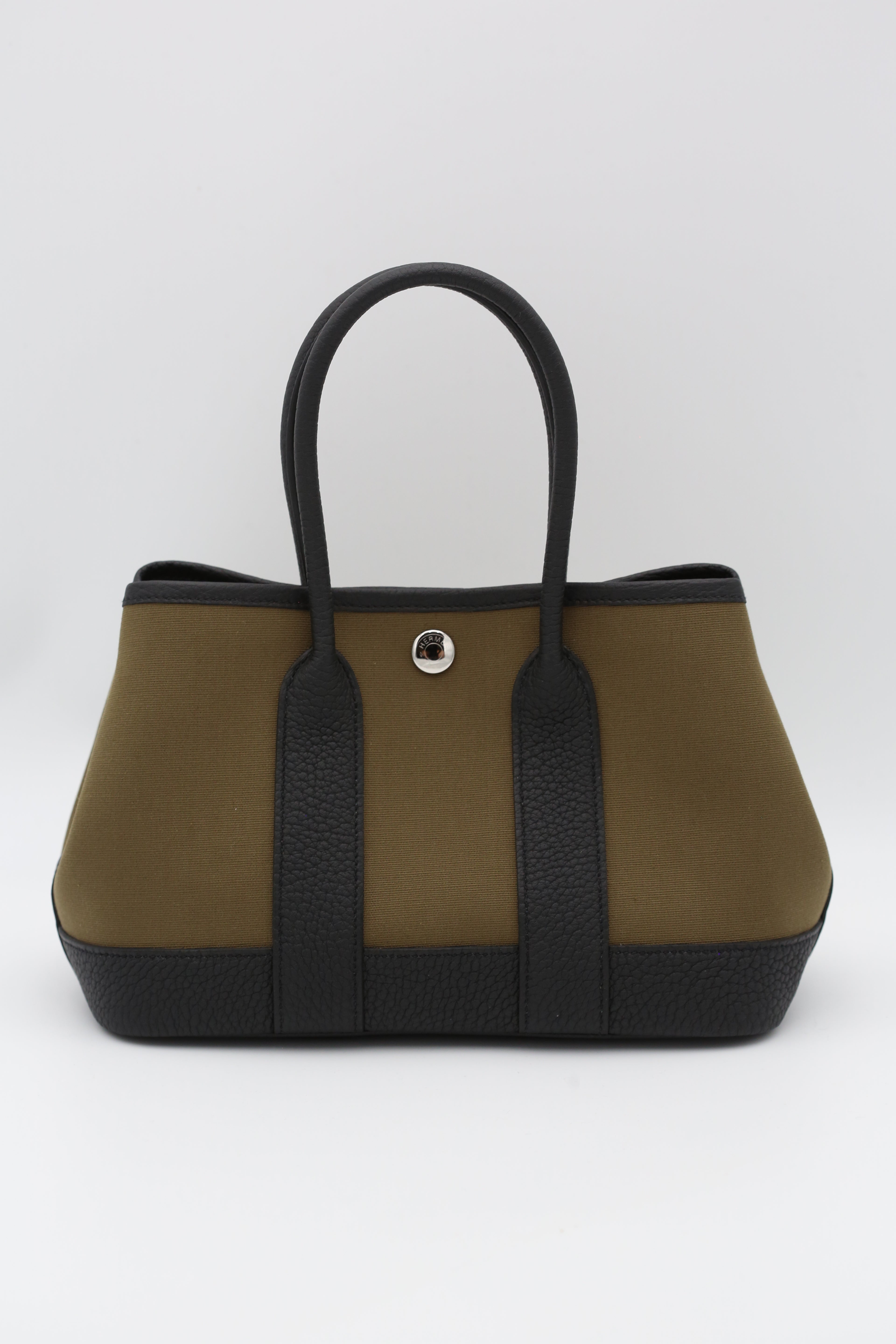 HERMÈS Mini Garden Party Olive