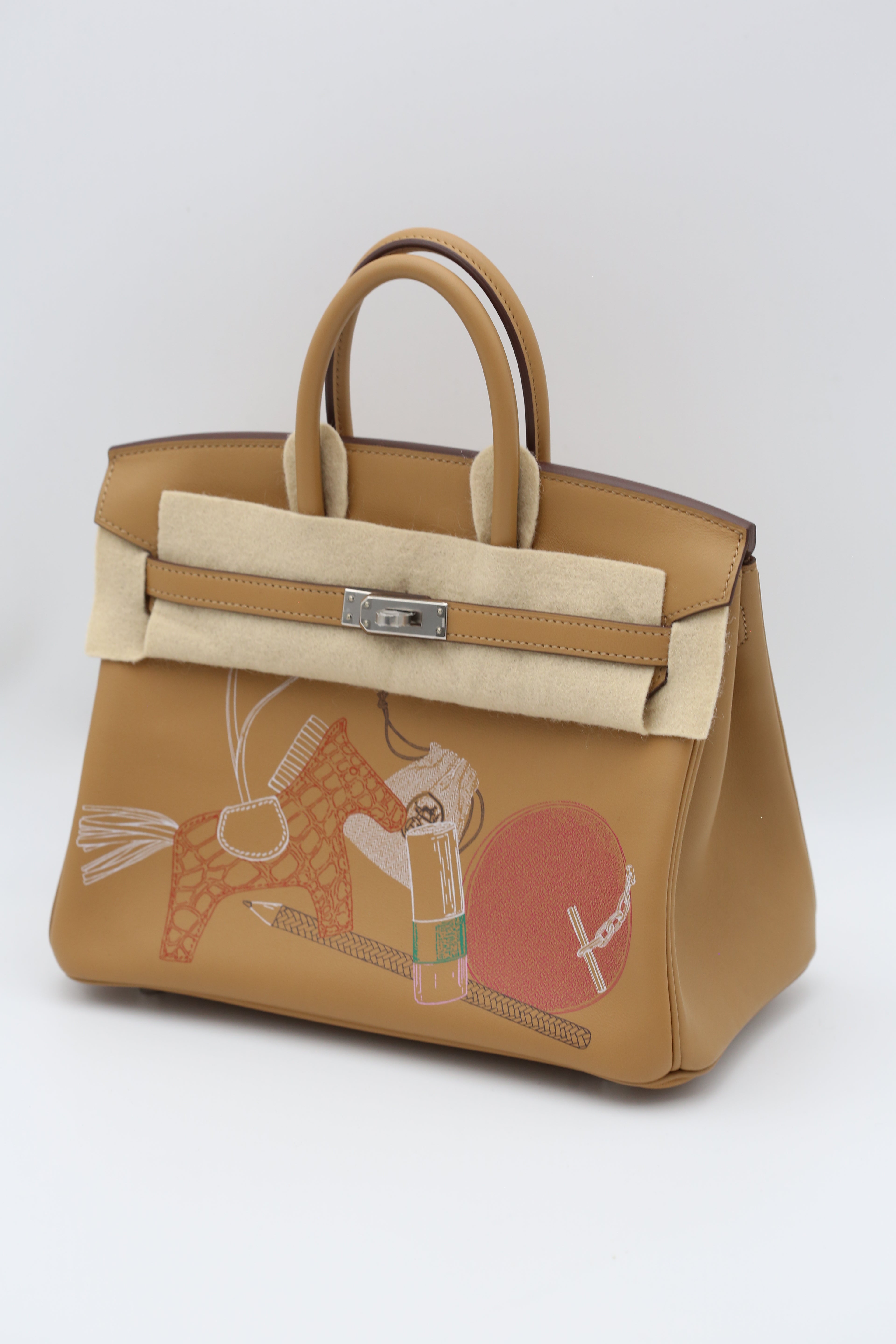 HERMÈS Birkin In and Out Biscuit