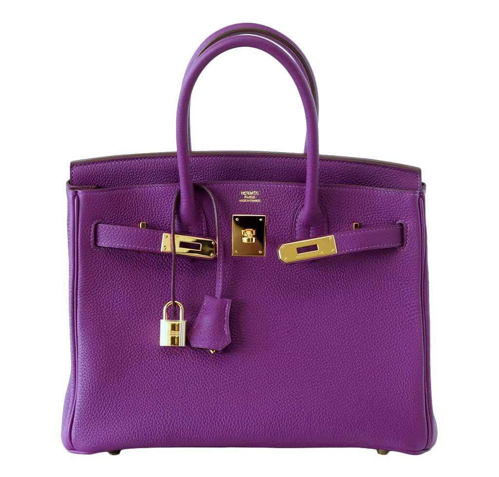Hermès Birkin 30 Anemone Bag
