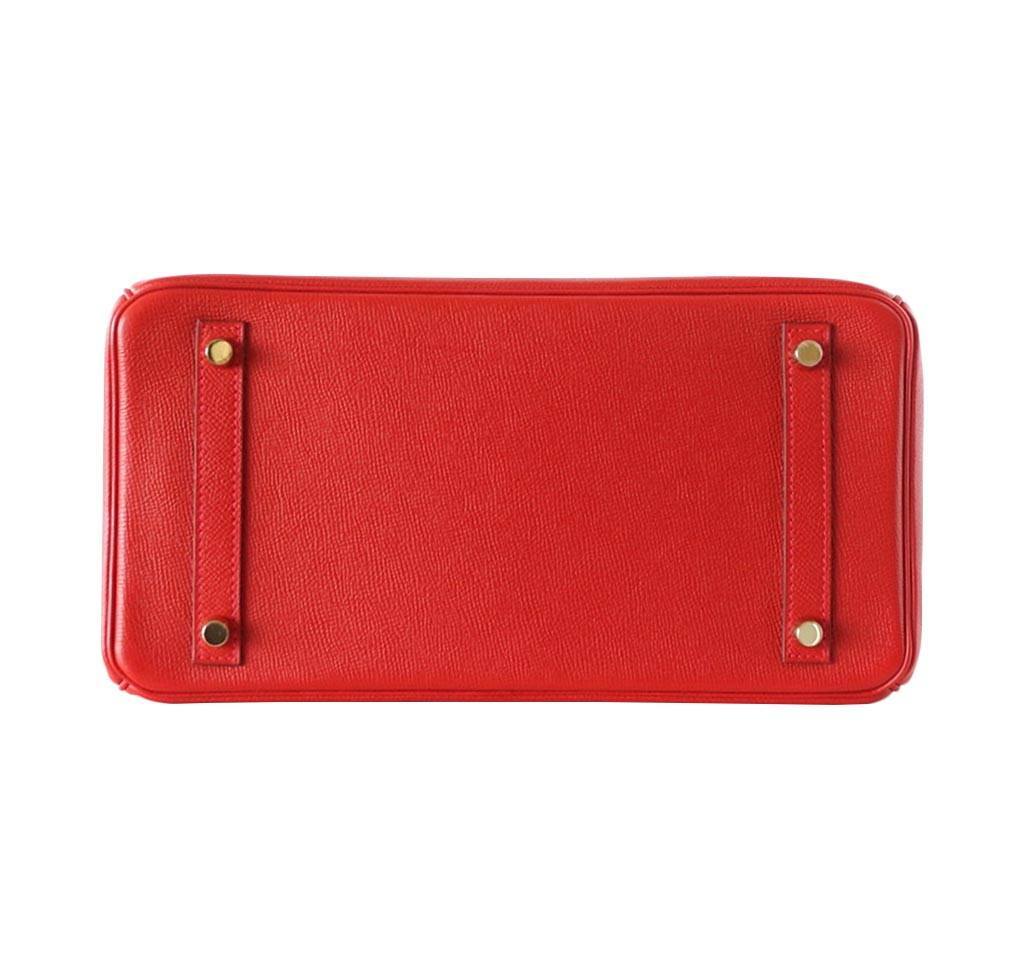 Hermès Birkin 30 Rouge Casaque Bag