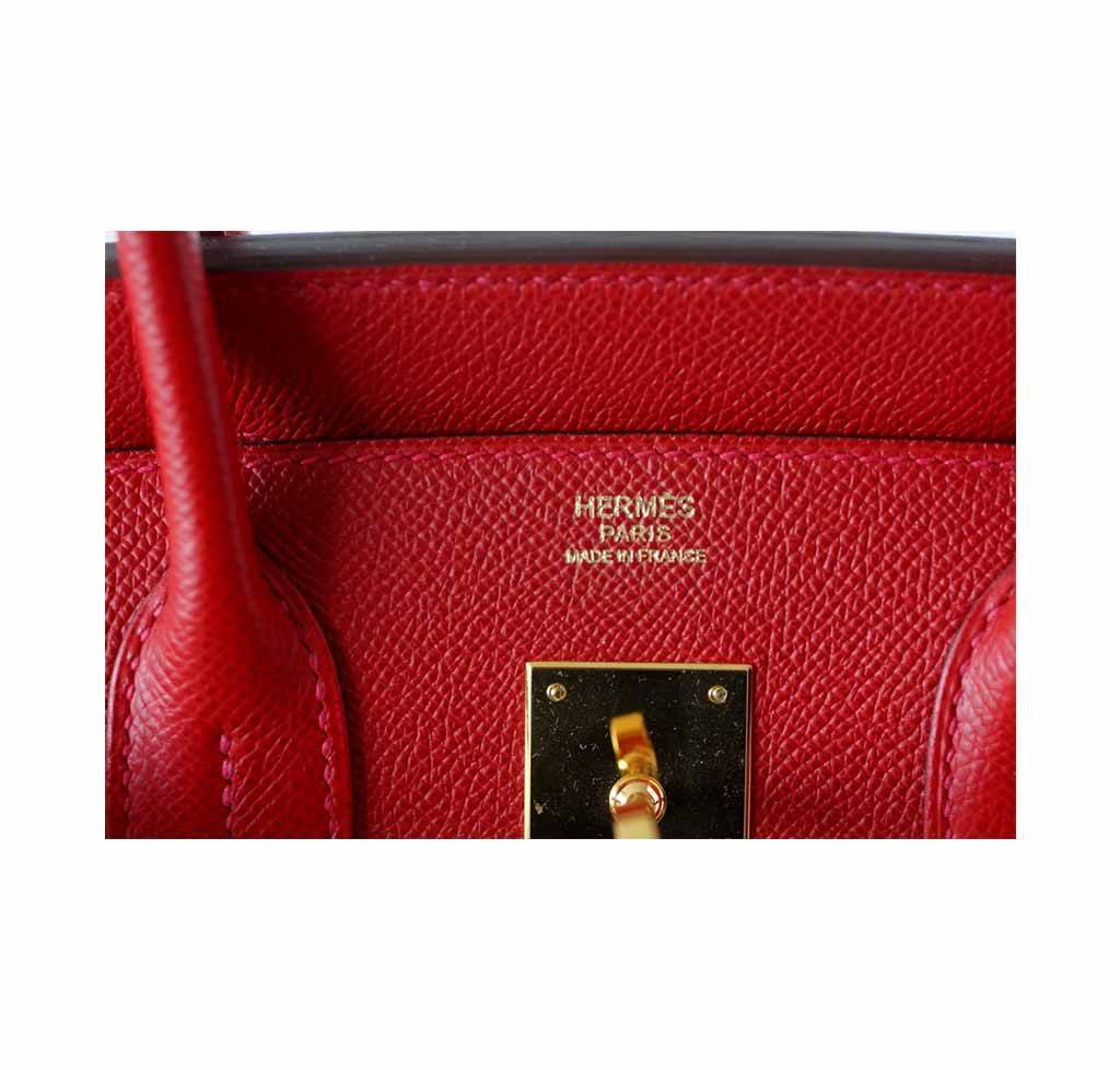 Hermès Birkin 30 Rouge Casaque Bag