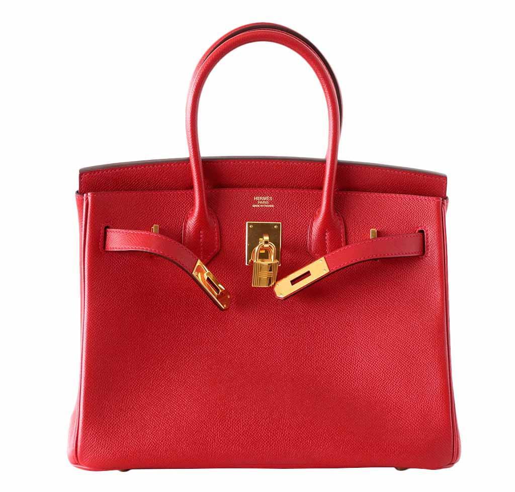Hermès Birkin 30 Rouge Casaque Bag