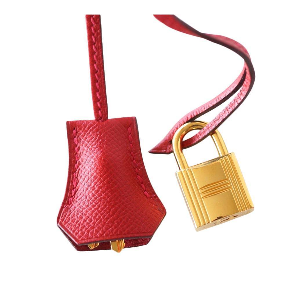 Hermès Birkin 30 Rouge Casaque Bag