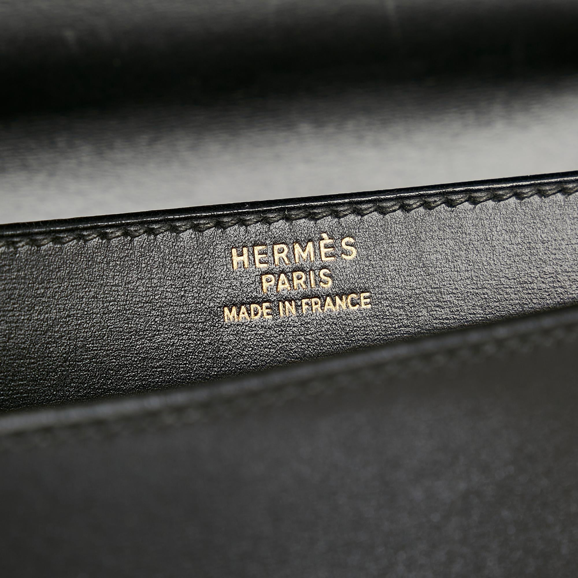 Hermes Box Calf Sac a Depeches 38 (SHG-23148)