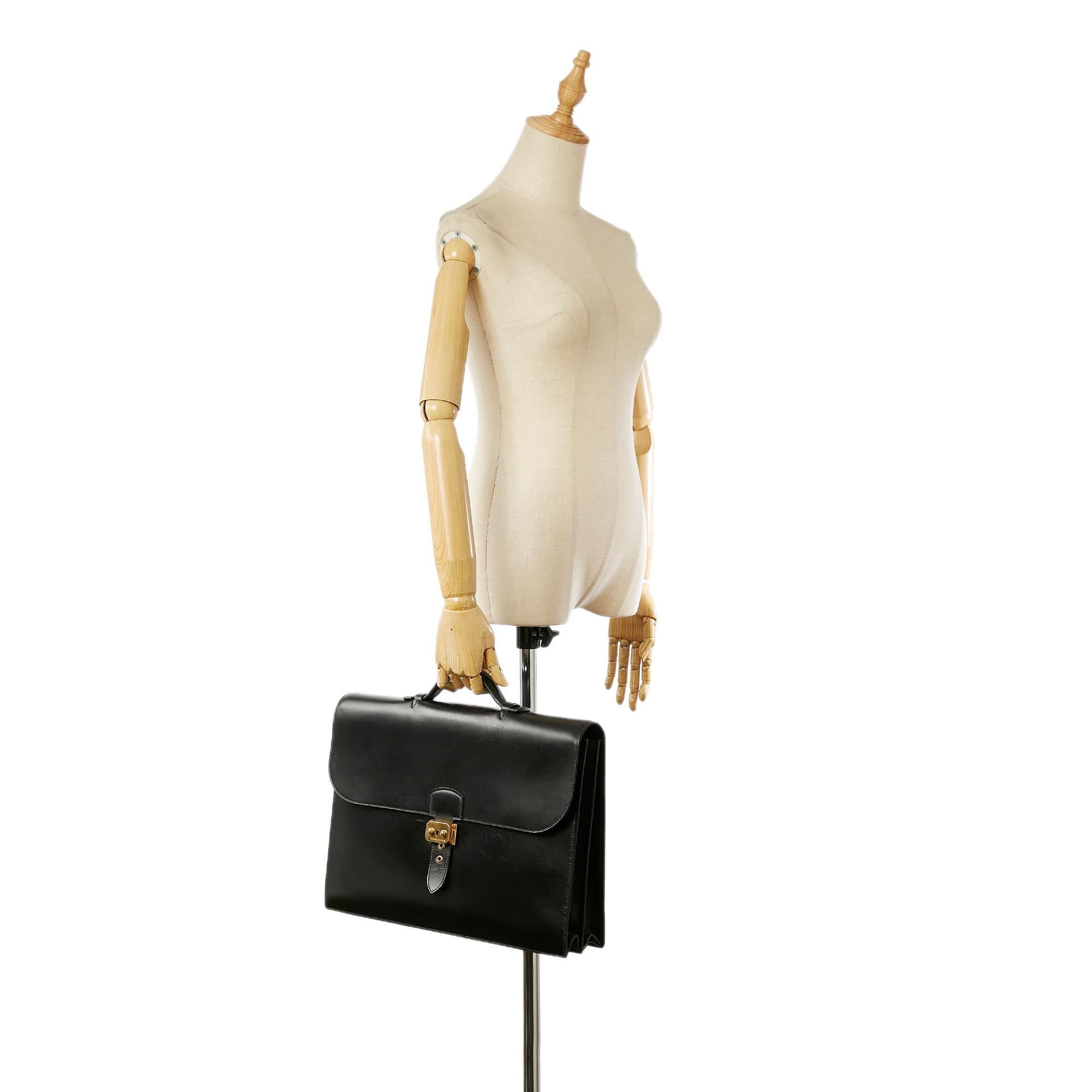 Hermes Box Calf Sac a Depeches 38 (SHG-23148)