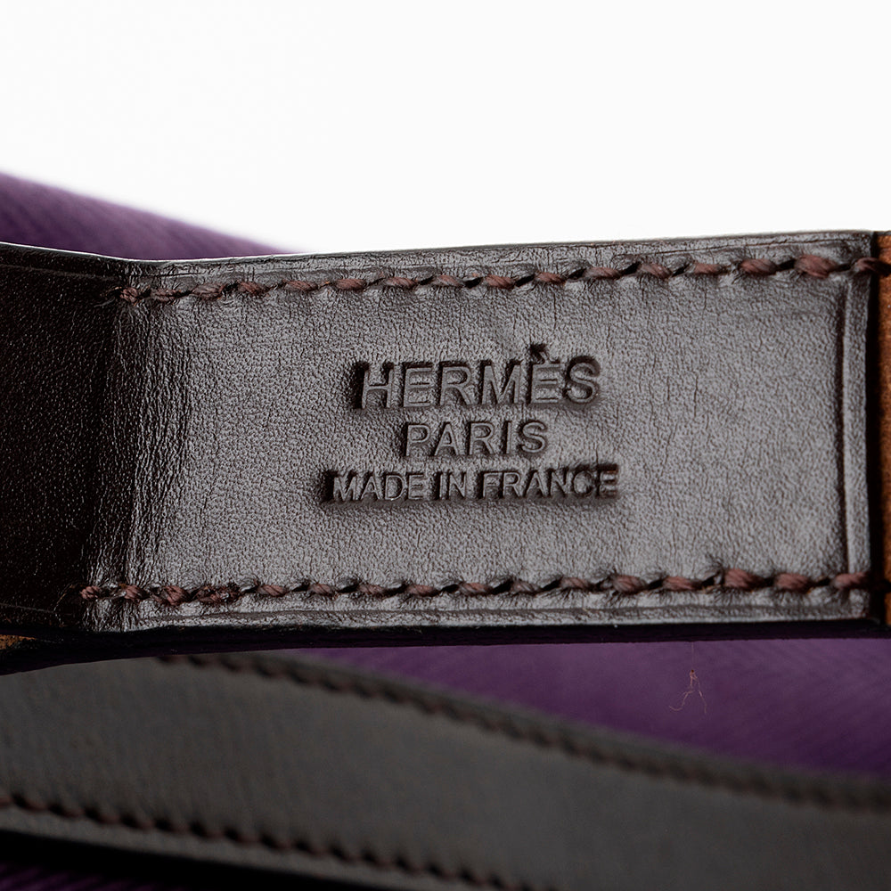 Hermes Canvas Leather Cabalicol Tote (SHF-21627)