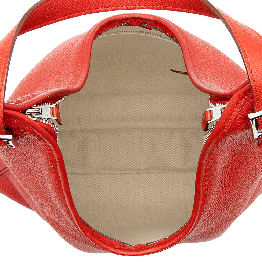 Hermes Clemence Leather Massai PM Bag (SHF-20215)