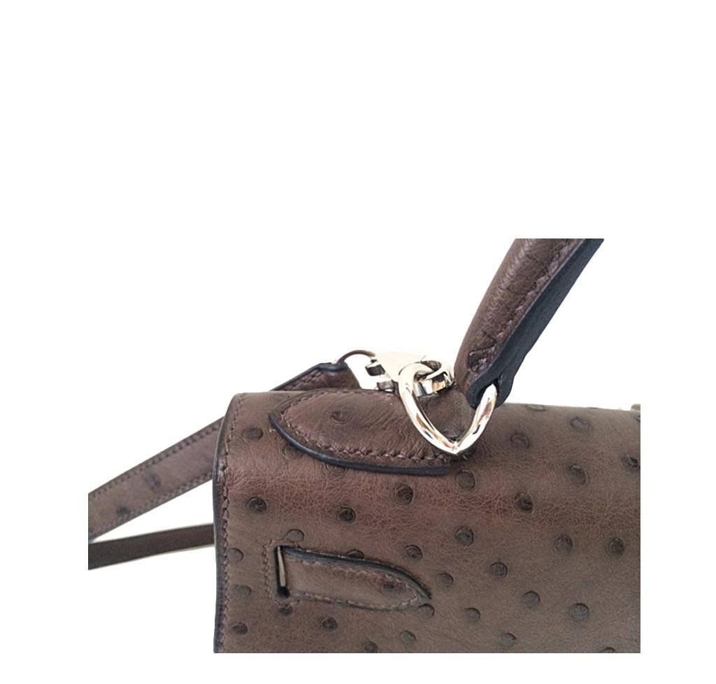 Hermès Kelly 28 Sellier Marron Palladium Hardware