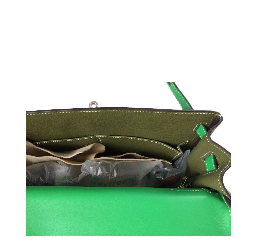Hermès Kelly 32 Tri-Color Ostrich Bag Limited Edition
