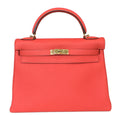 Hermès 32cm Kelly Capucine Bag GHW