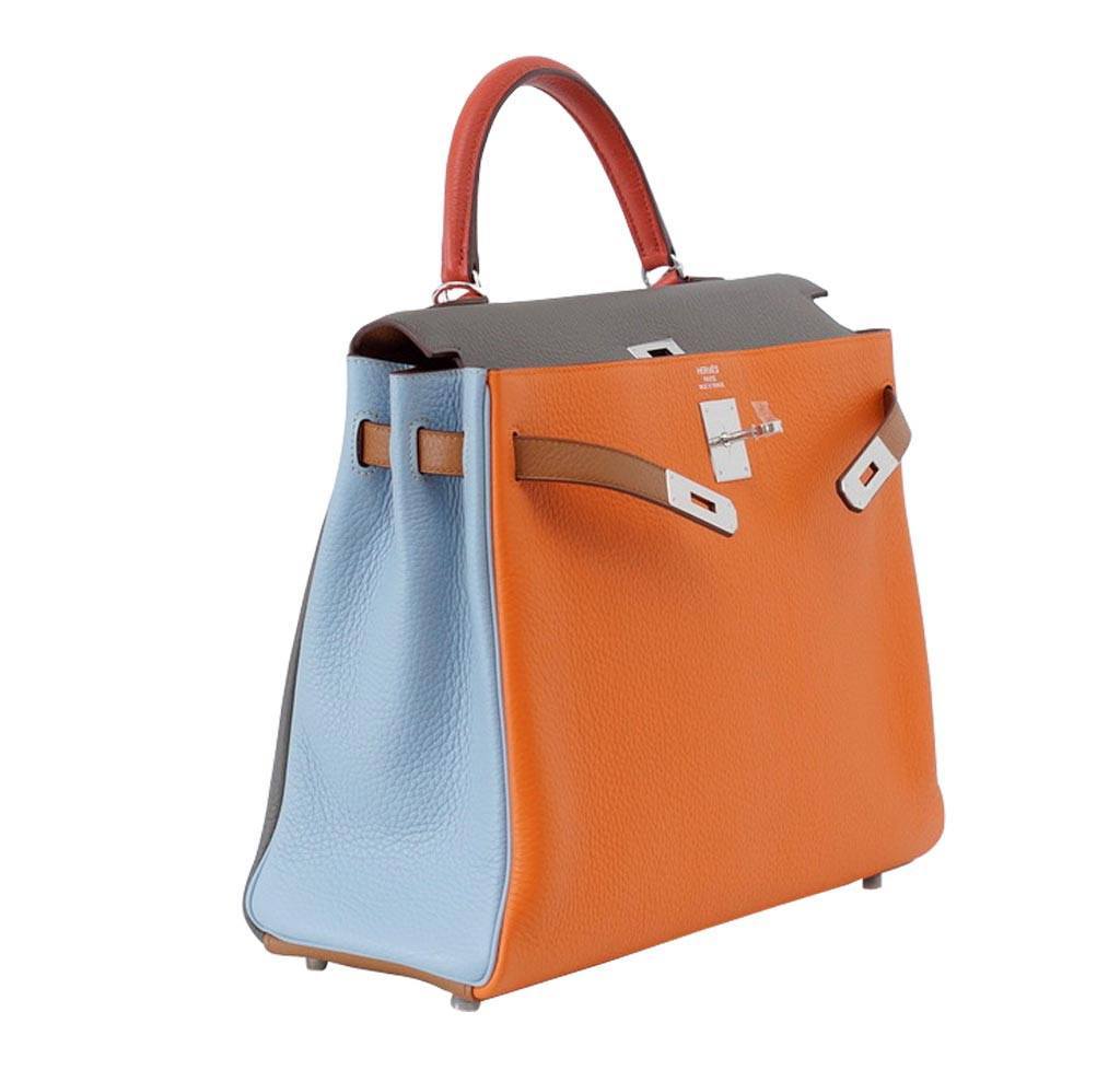 Hermès Kelly 35 Supple Arlequin Bag - Limited Edition