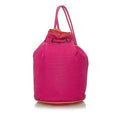 Hermes Polochon Mimile Canvas Backpack (SHG-28450)