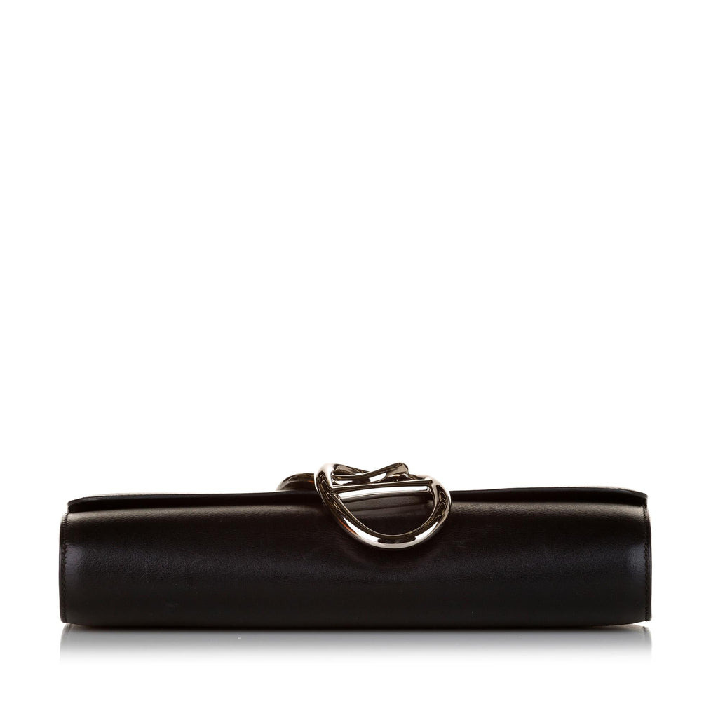 Hermes Tadelakt Egee Clutch Bag (SHG-35498)