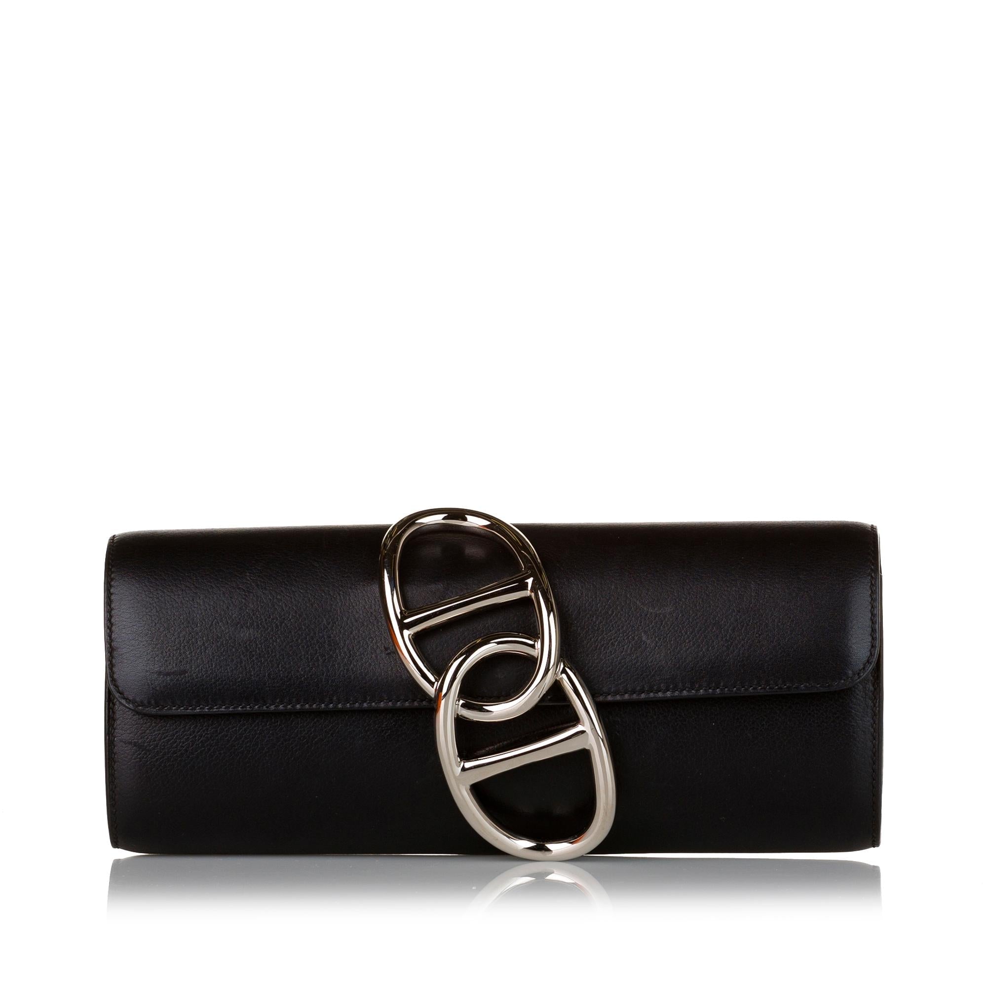 Hermes Tadelakt Egee Clutch Bag (SHG-35498)