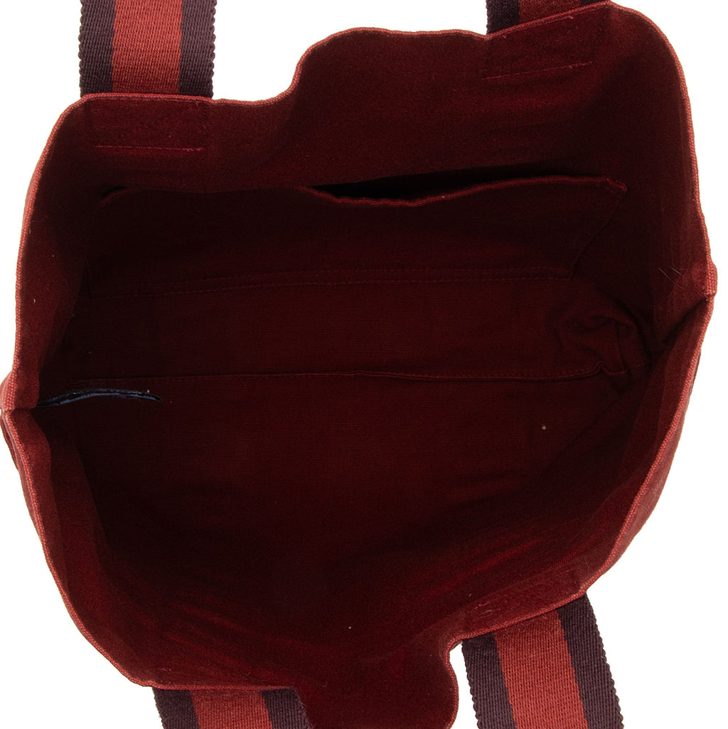 Hermes Toile Fourre Tout Shopping Tote (SHF-Cp7PyS)