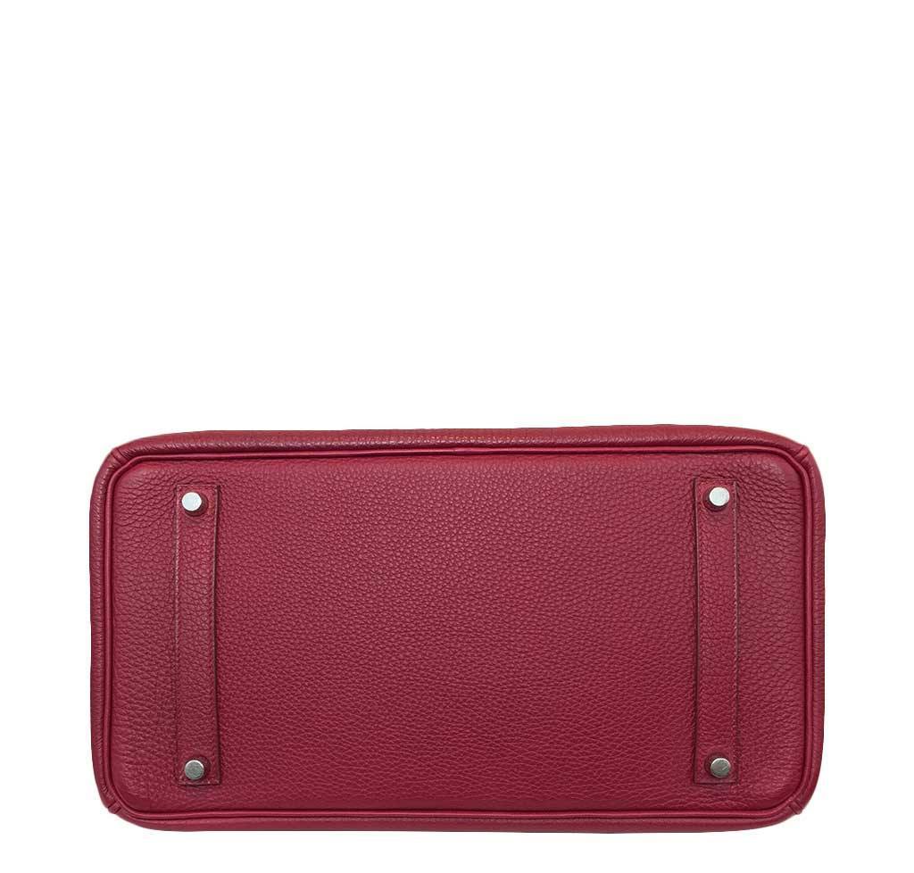 Hermès Birkin 35 Rouge Vif Bag PHW
