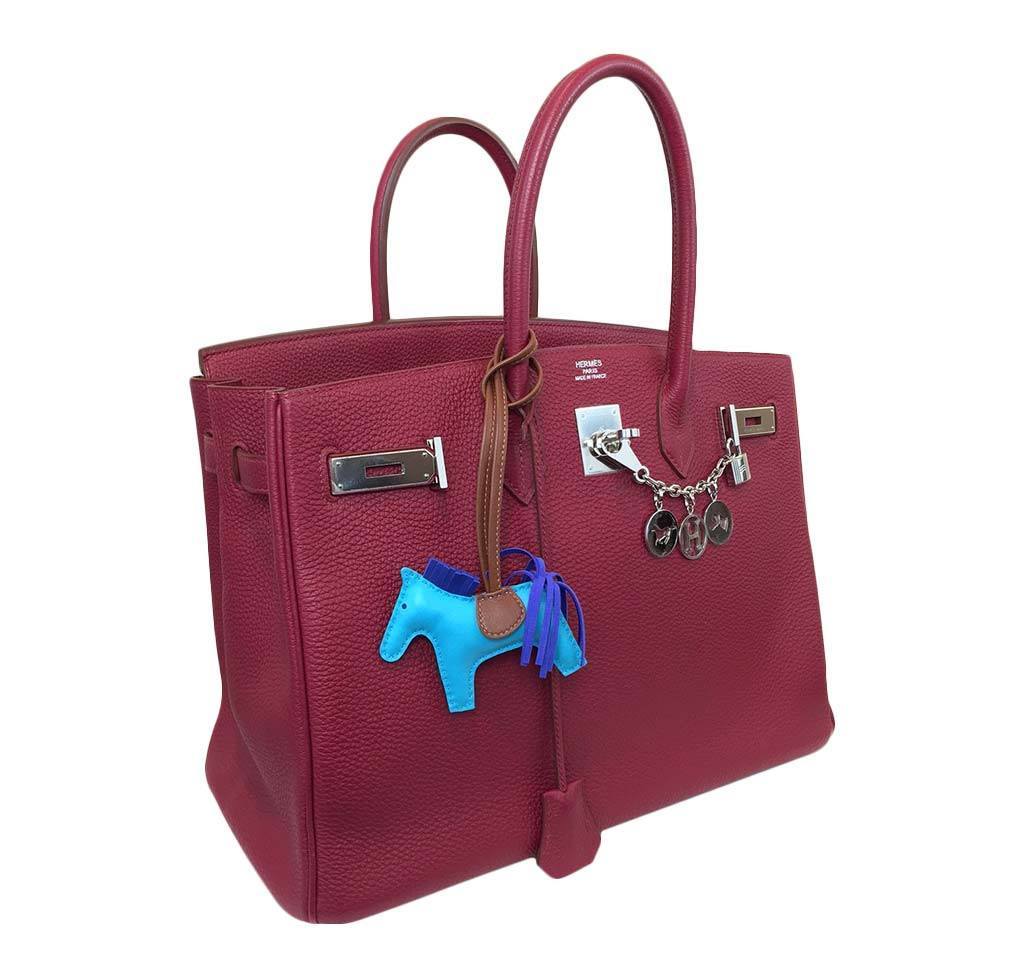 Hermès Birkin 35 Rouge Vif Bag PHW