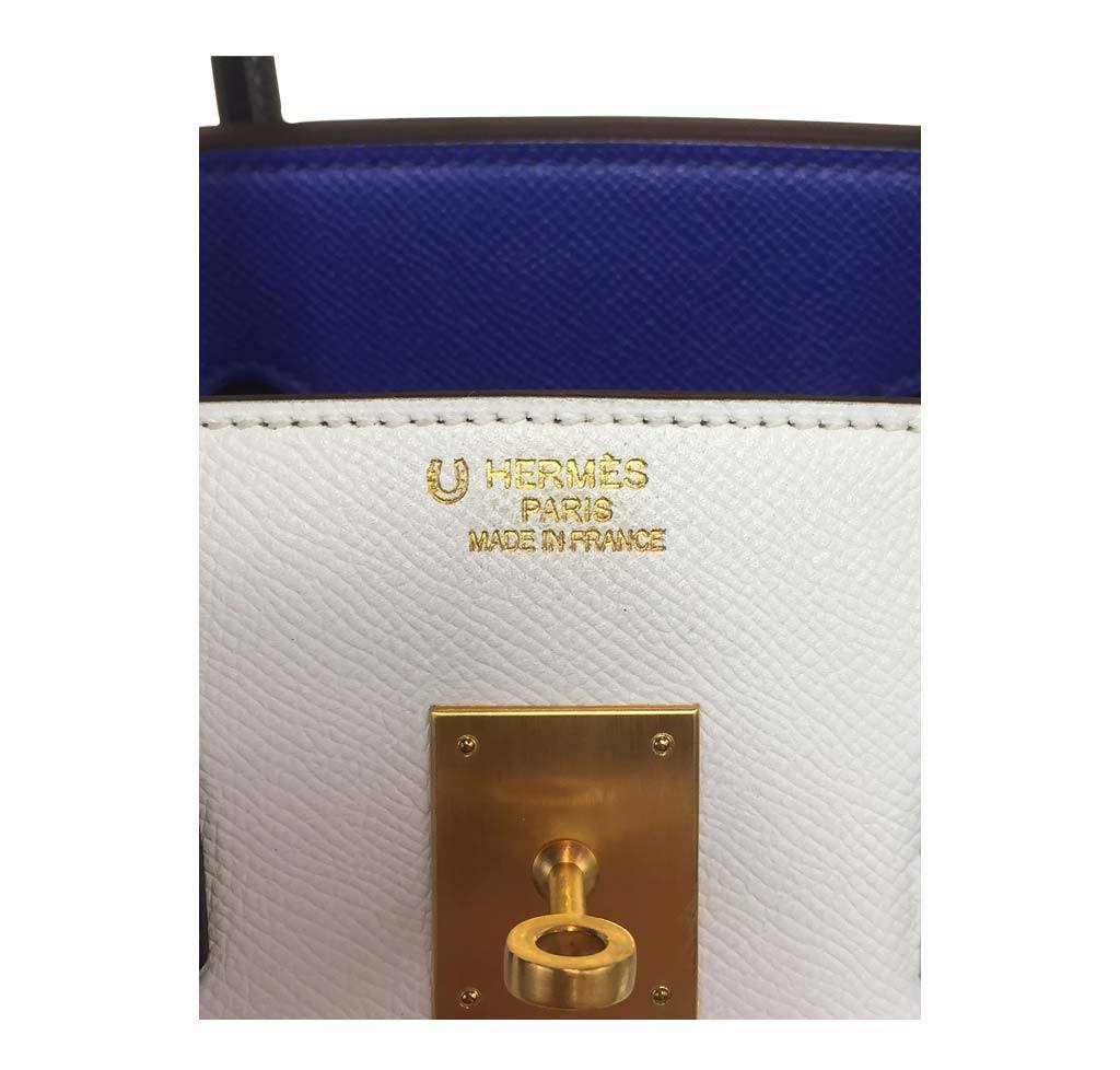 Hermès Birkin 35 Tri-Color Epsom Special Order Bag