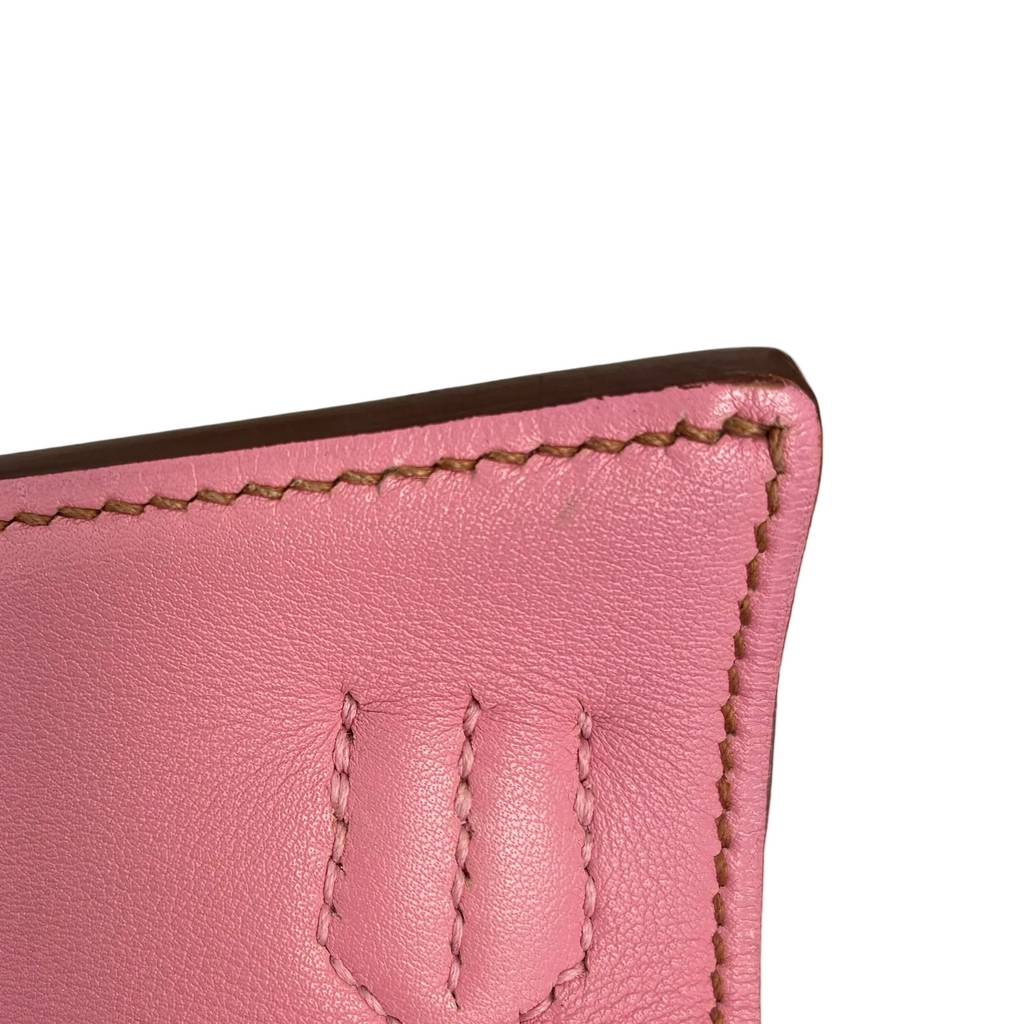Hermes Pink Swift Jypsiere 28 Shoulder Bag