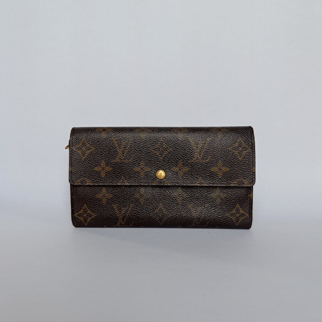 Louis Vuitton International Long Trifold Wallet Monogram Canvas