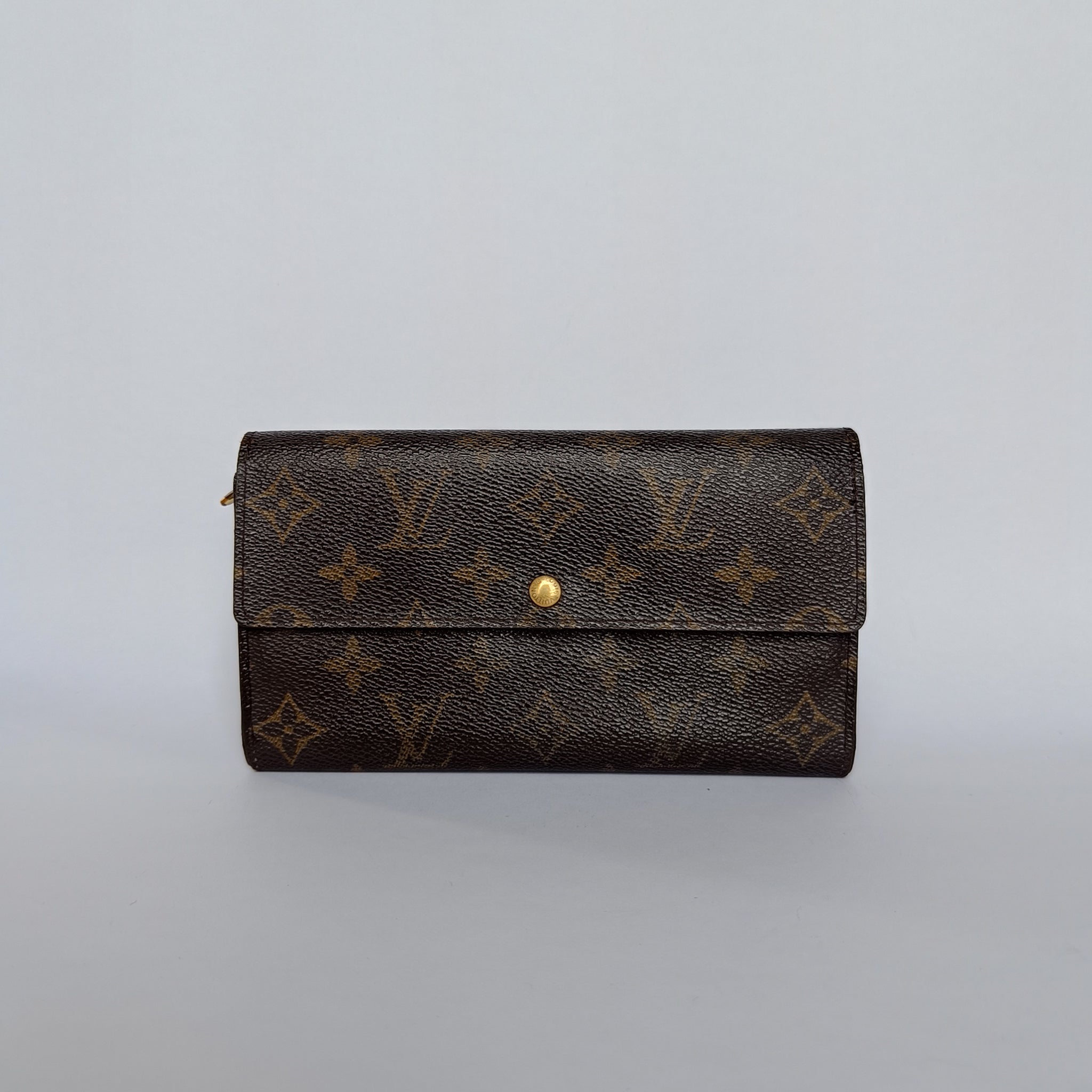 Louis Vuitton International Long Trifold Wallet Monogram Canvas