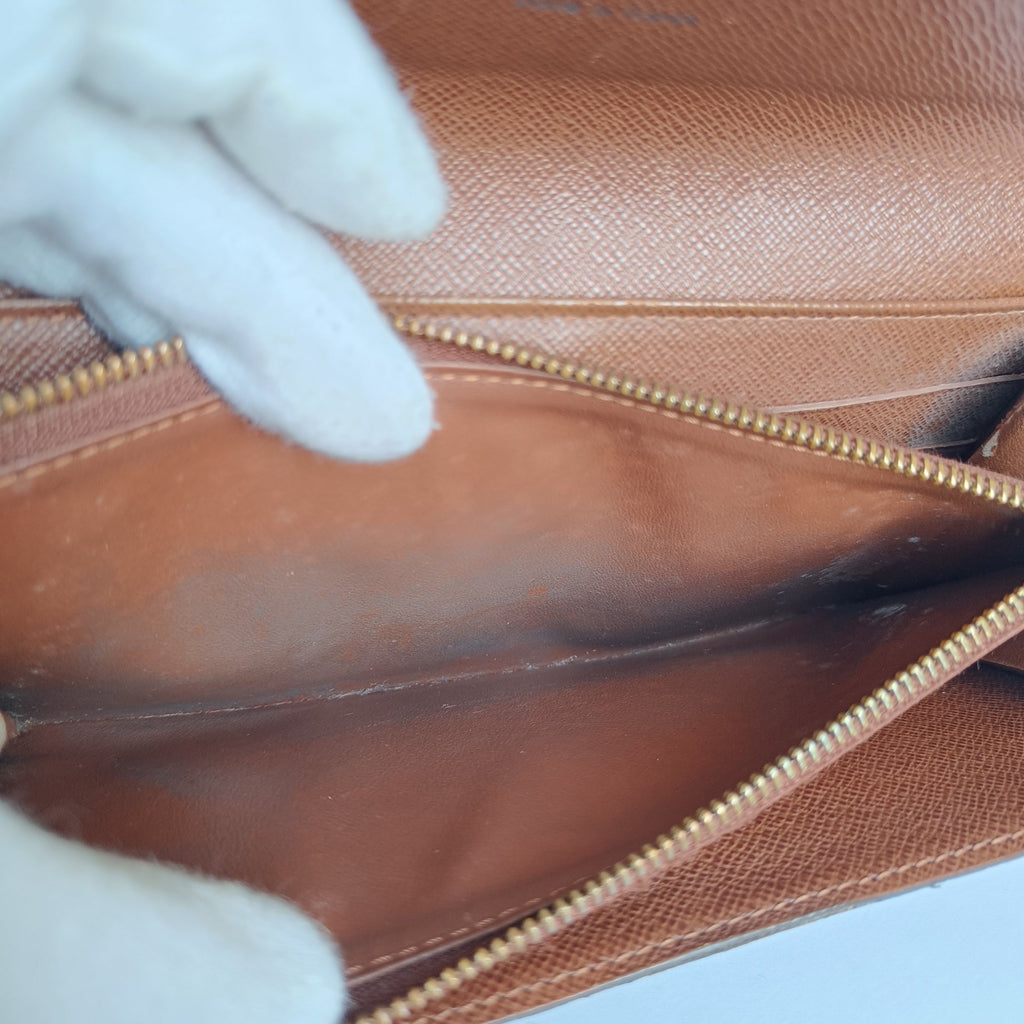 Louis Vuitton International Long Trifold Wallet Monogram Canvas