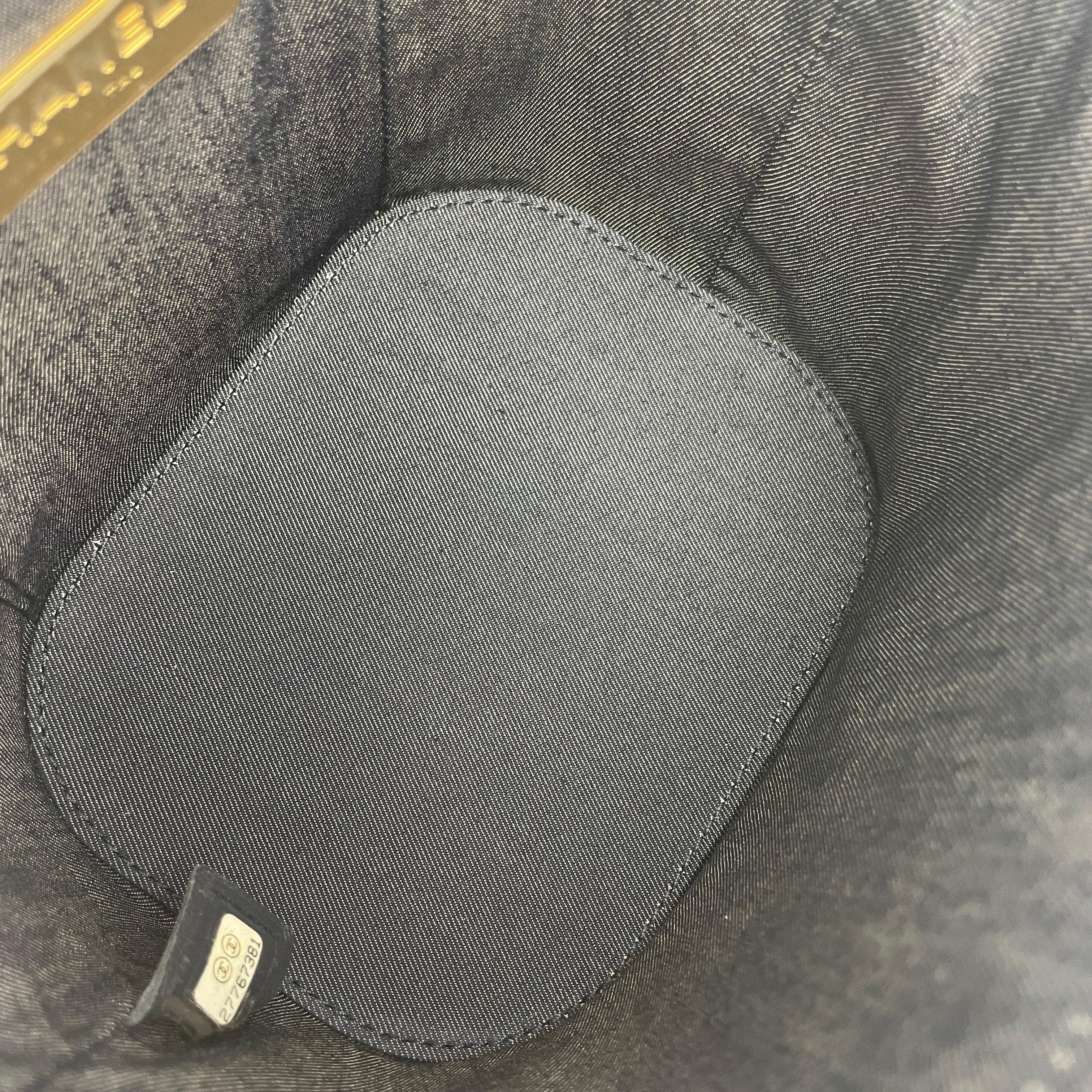CHANEL Gold CC Mania Vanity Case -OUTLET