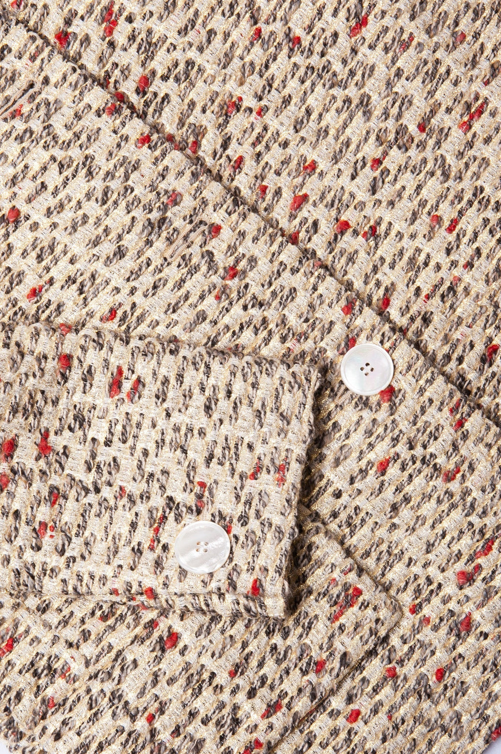PRADA Jacket Tweed Gold