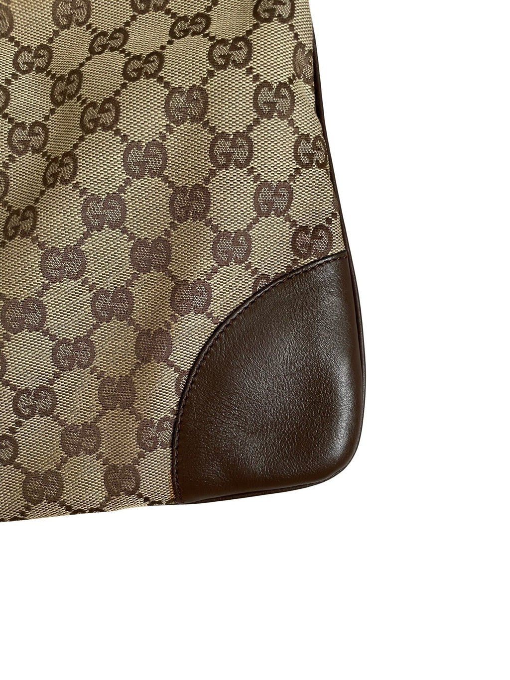 Gucci Jackie Beige & Brown Jacquard Leather Bag