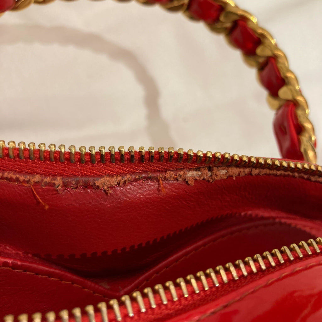 CHANEL * 1995 Heart Vanity Handbag