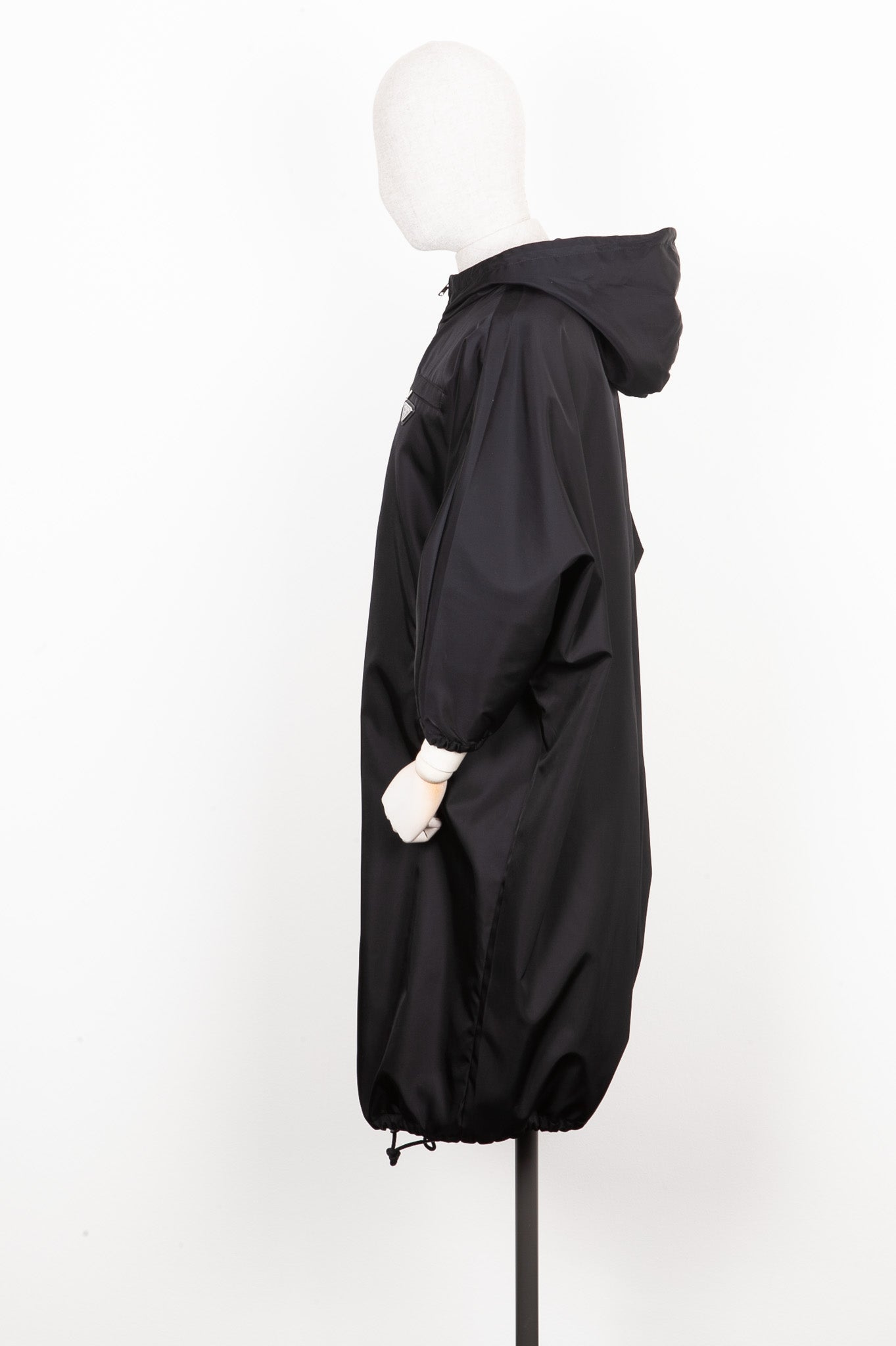 PRADA Puff Coat Nylon Black