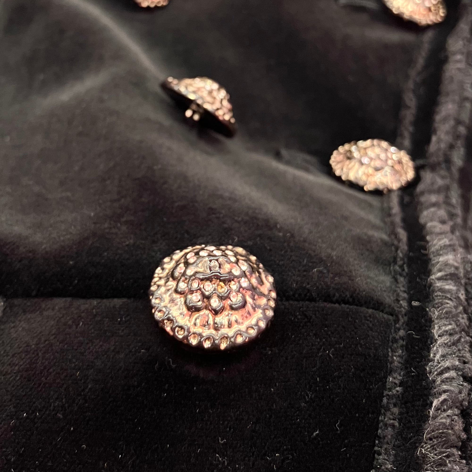 Chanel 2010 Double Breasted Jacket Black #36